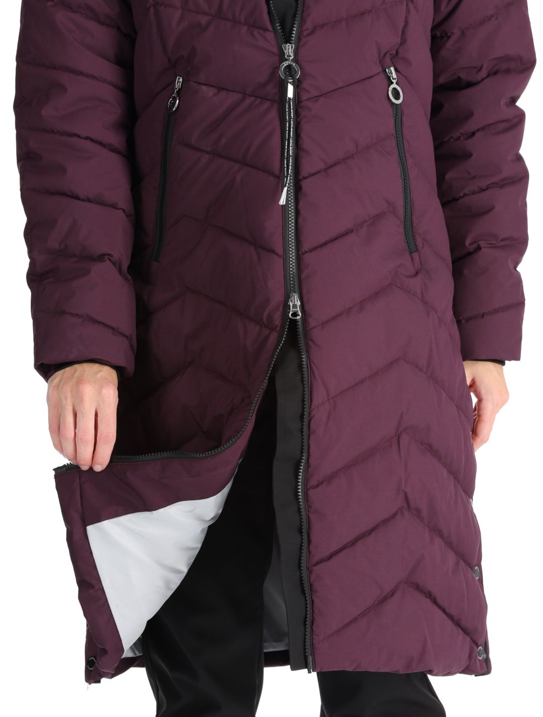 Luhta, Iiksi veste de ski femmes Plum 