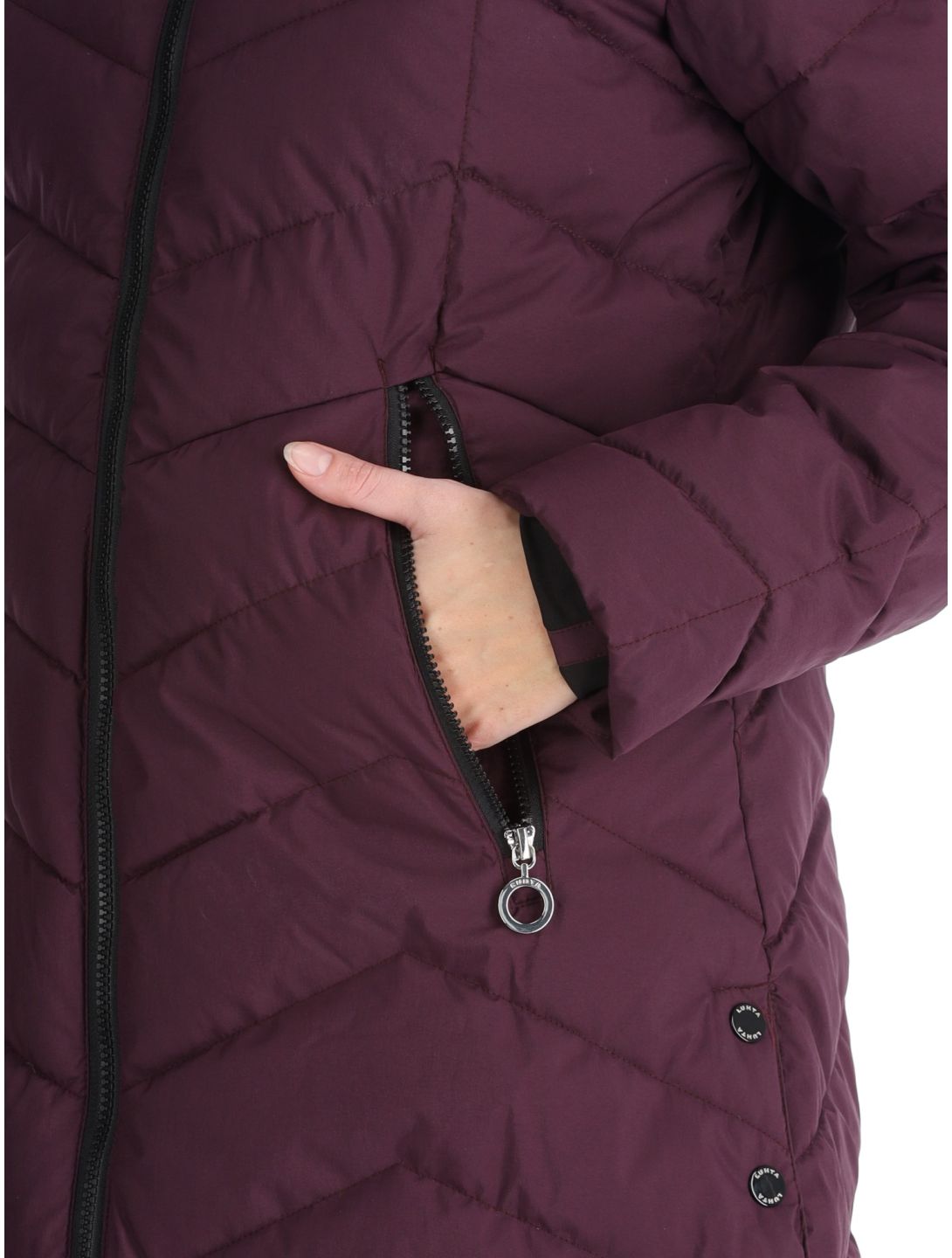 Luhta, Iiksi veste de ski femmes Plum 