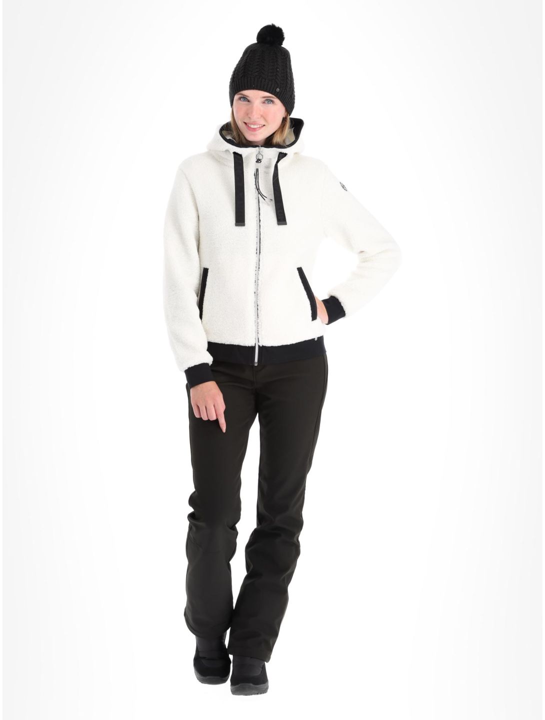 Luhta, Iskoinen gilet femmes Natural White blanc 