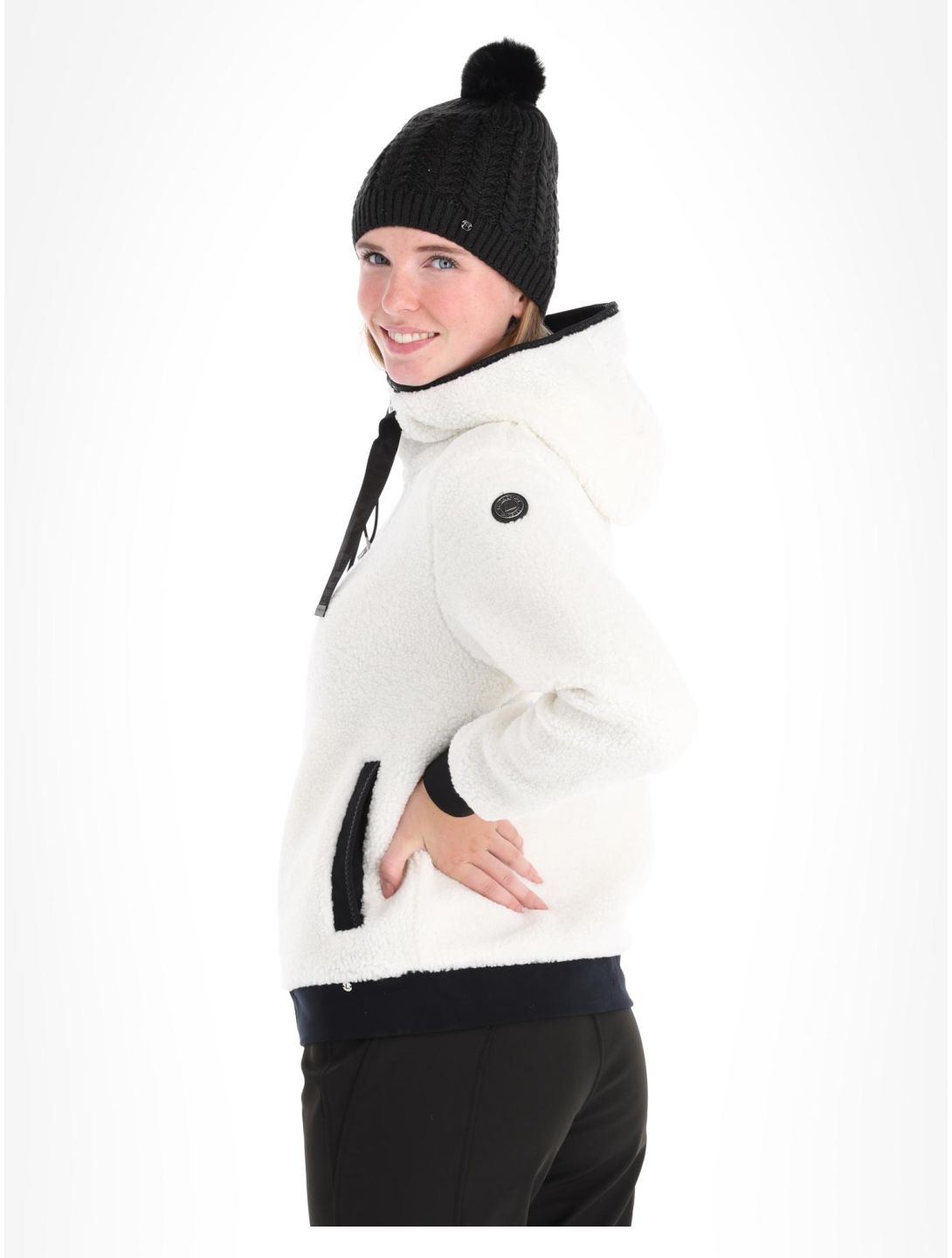 Luhta, Iskoinen gilet femmes Natural White blanc 