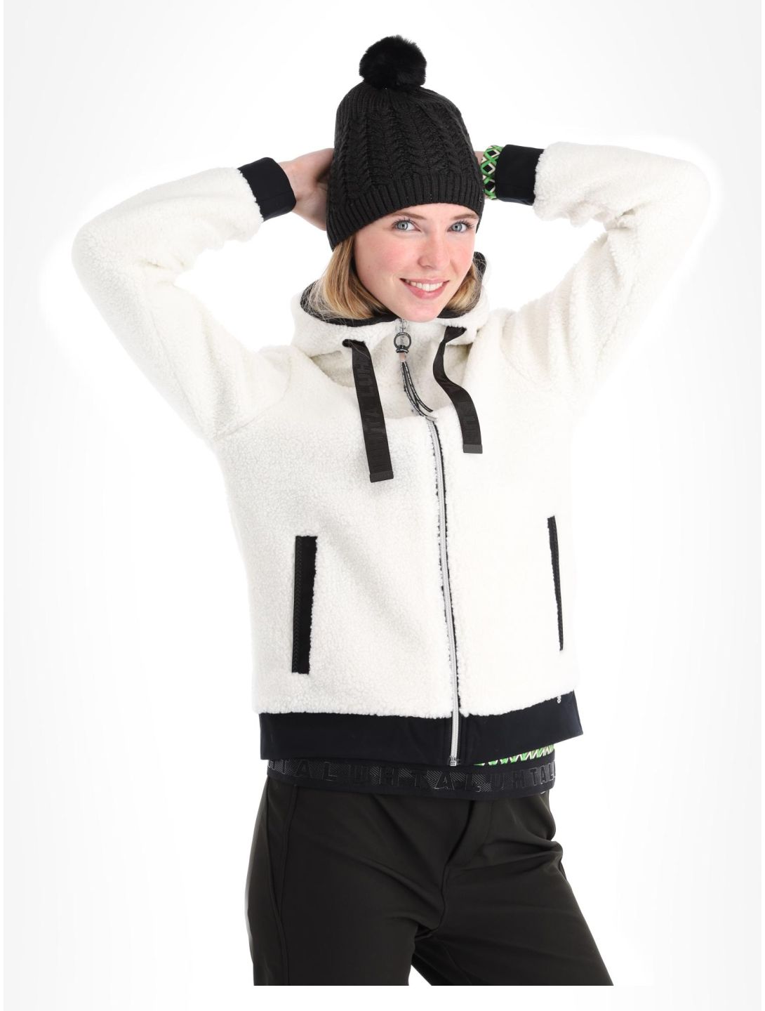 Luhta, Iskoinen gilet femmes Natural White blanc 