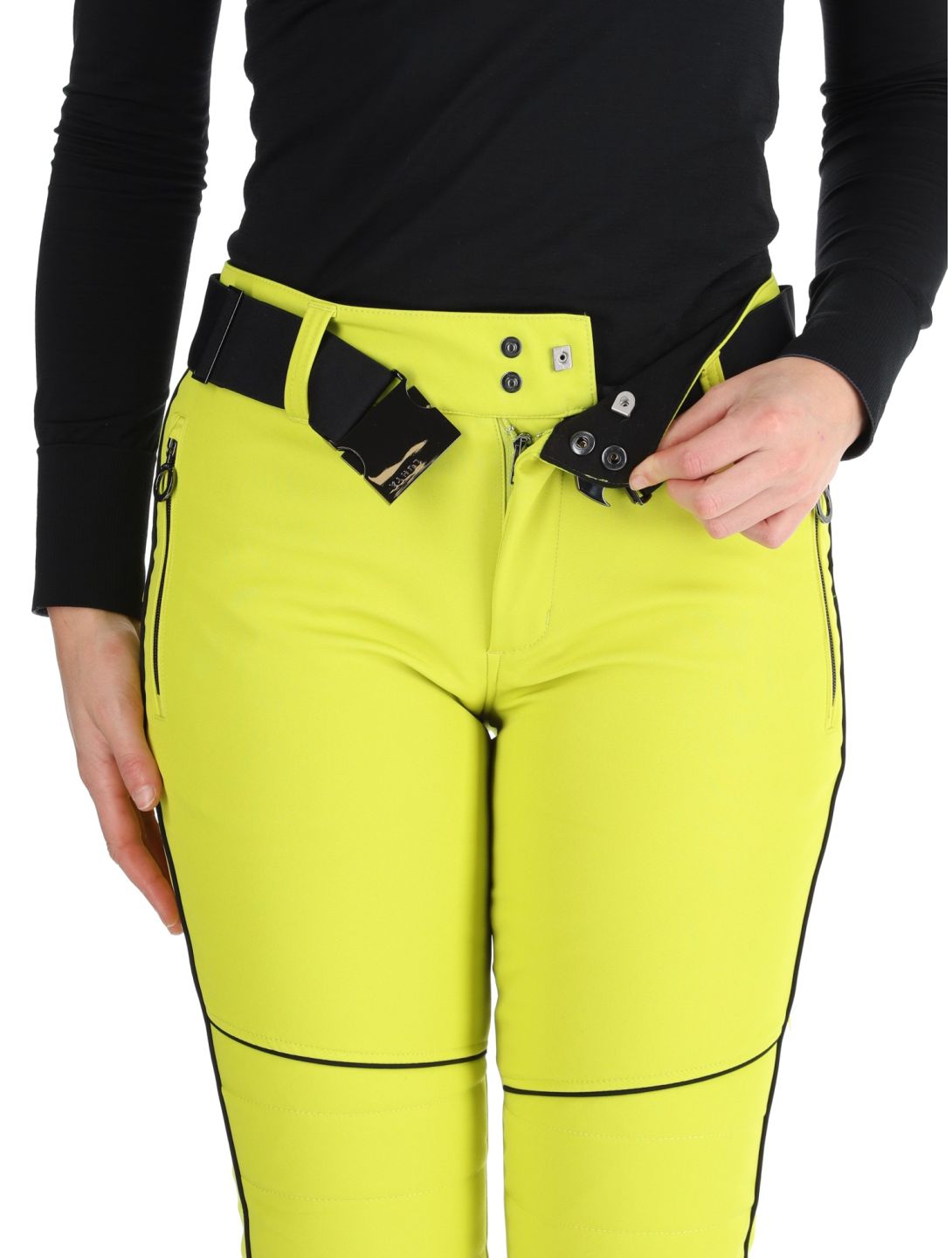 Luhta, Jaamalai pantalon de ski en softshell femmes Aloe vert 