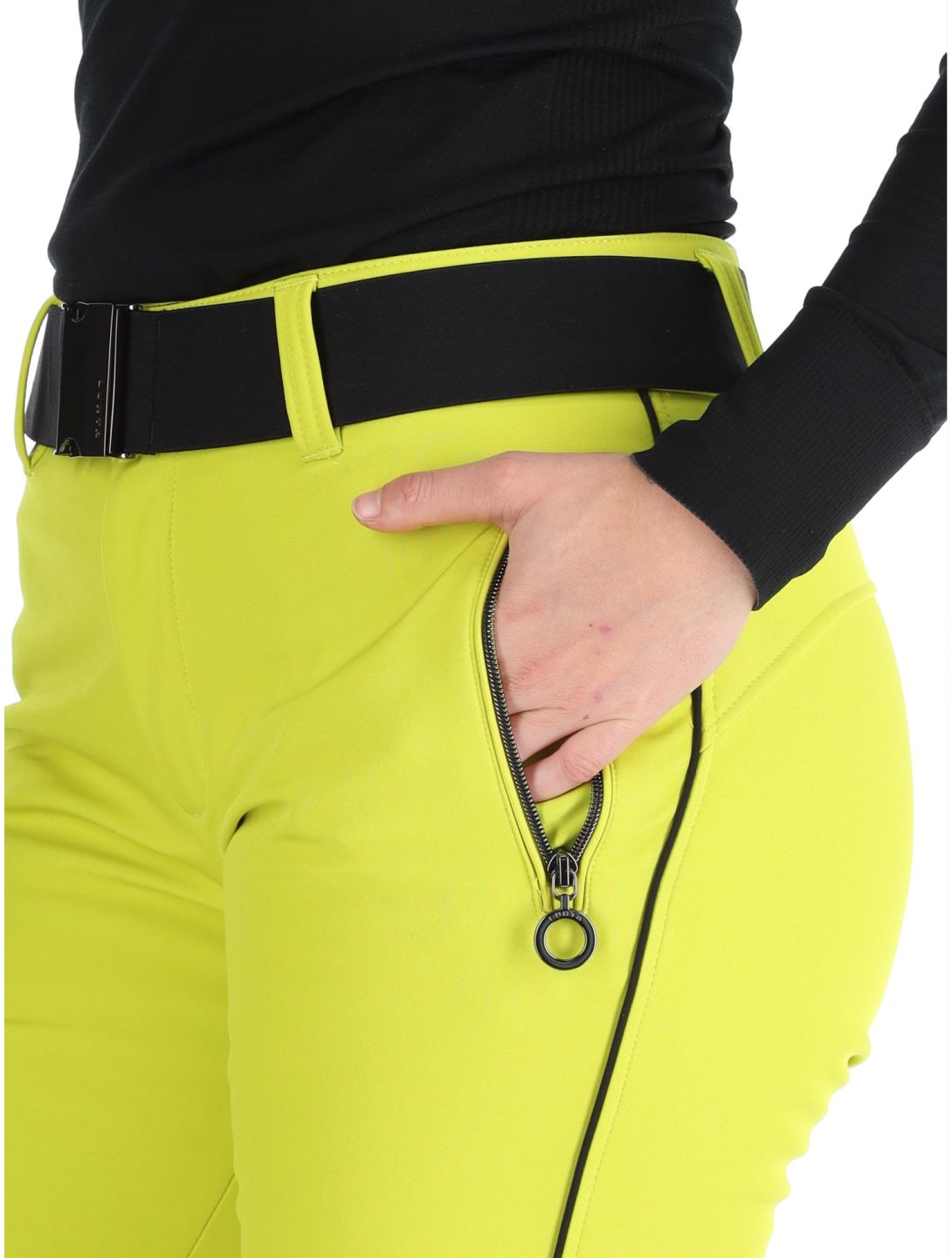 Luhta, Jaamalai pantalon de ski en softshell femmes Aloe vert 