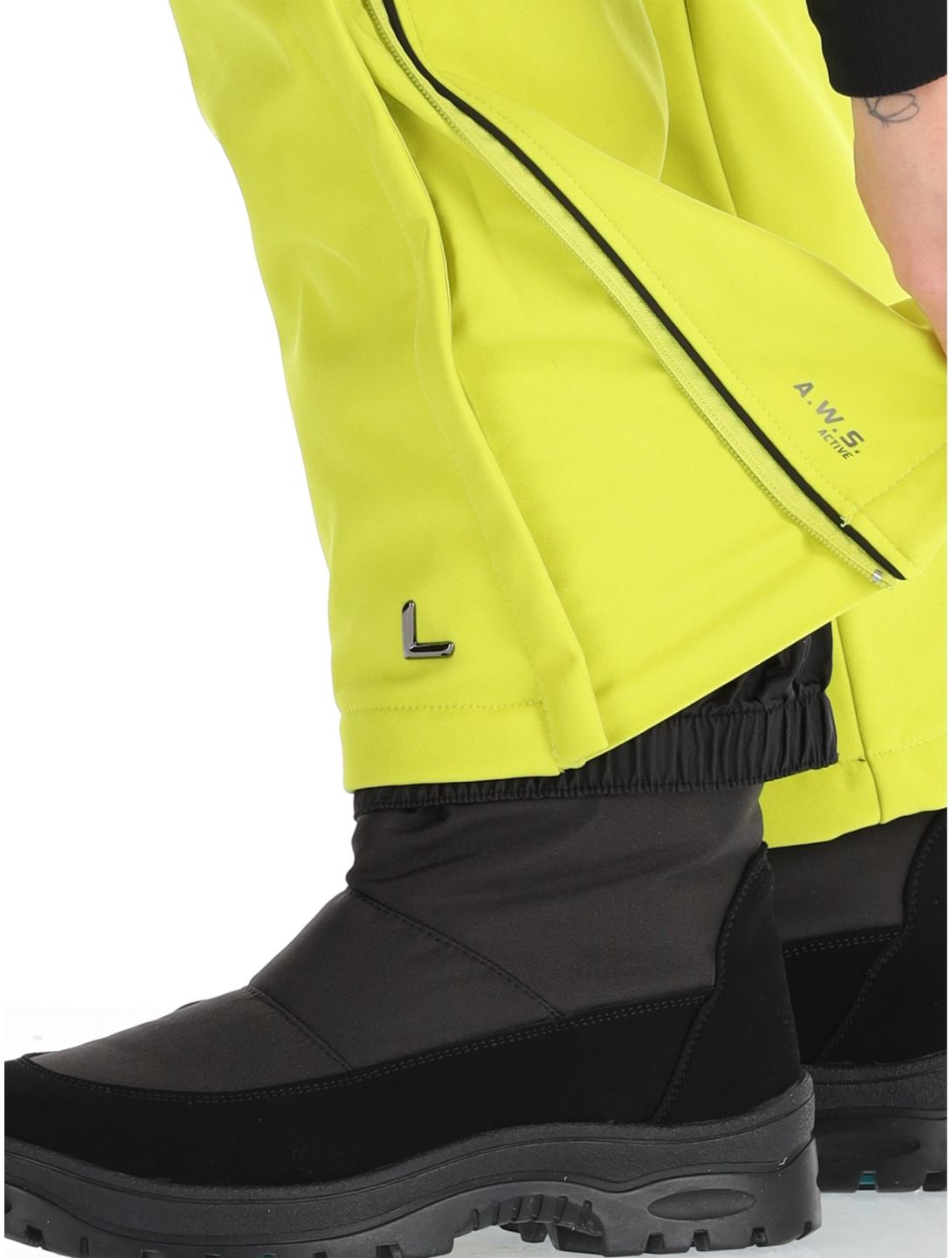 Luhta, Jaamalai pantalon de ski en softshell femmes Aloe vert 