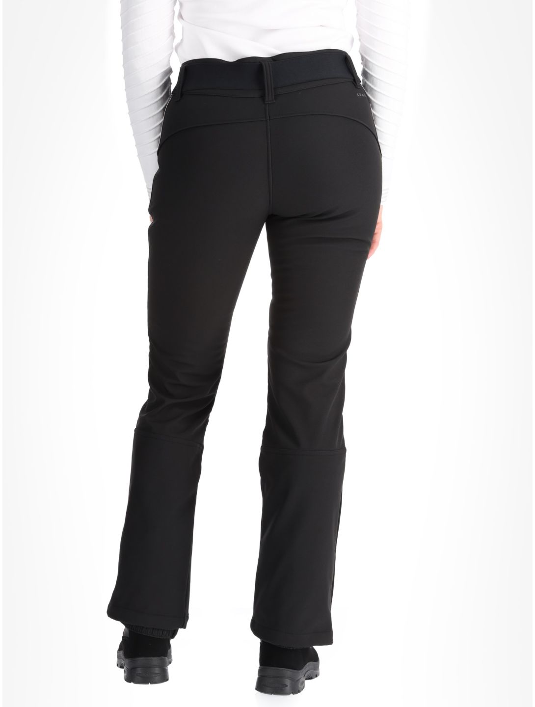 Luhta, Jaamalai pantalon de ski en softshell femmes Black noir 