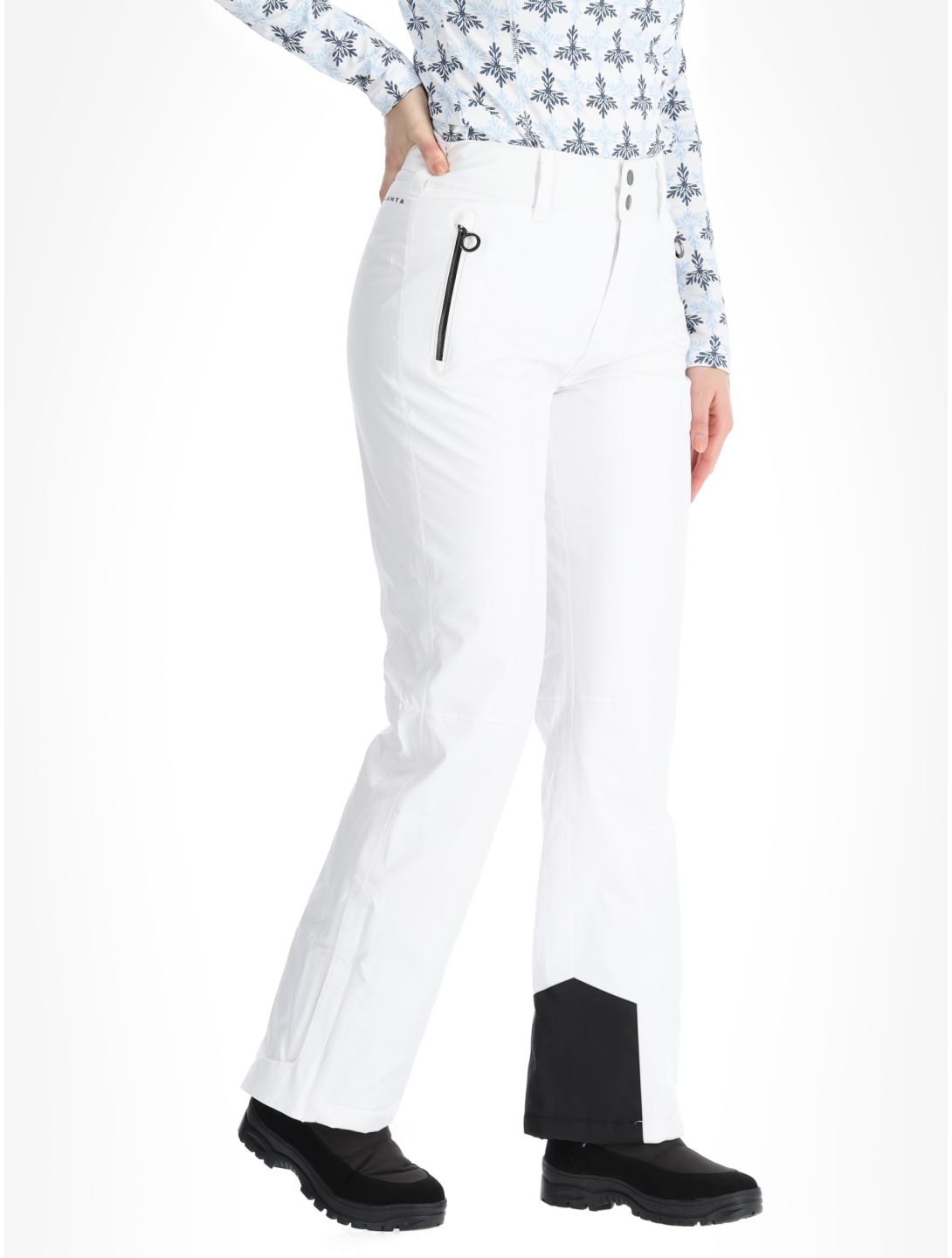 Luhta, Jero pantalon de ski femmes Optic White blanc 