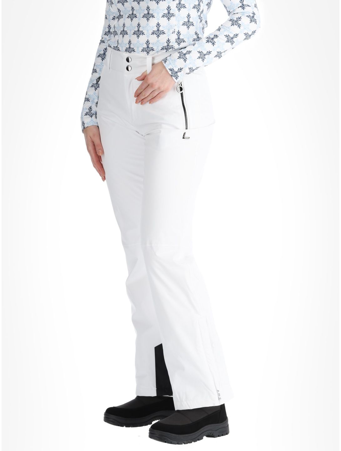 Luhta, Jero pantalon de ski femmes Optic White blanc 