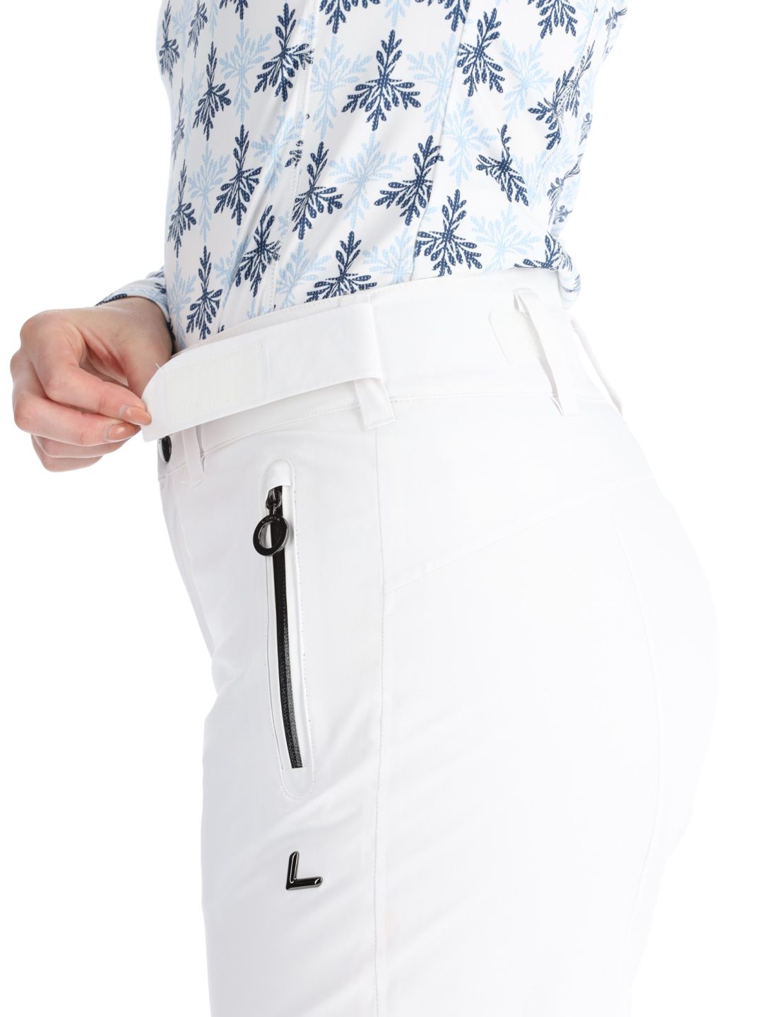 Luhta, Jero pantalon de ski femmes Optic White blanc 