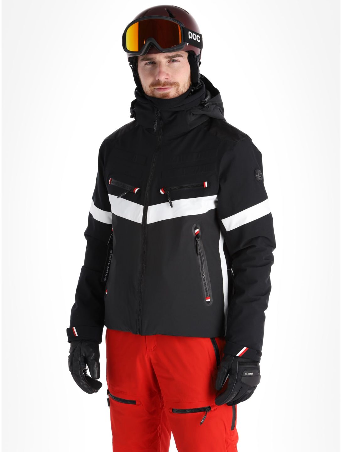 Luhta, Jierstivaara veste de ski hommes Anthracite gris, noir 