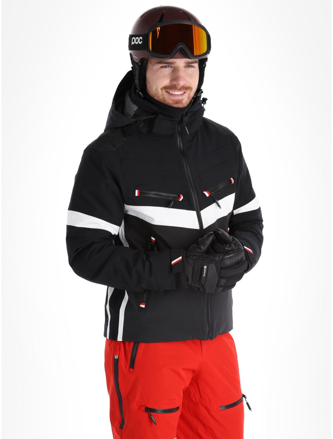 Luhta, Jierstivaara veste de ski hommes Anthracite gris, noir 