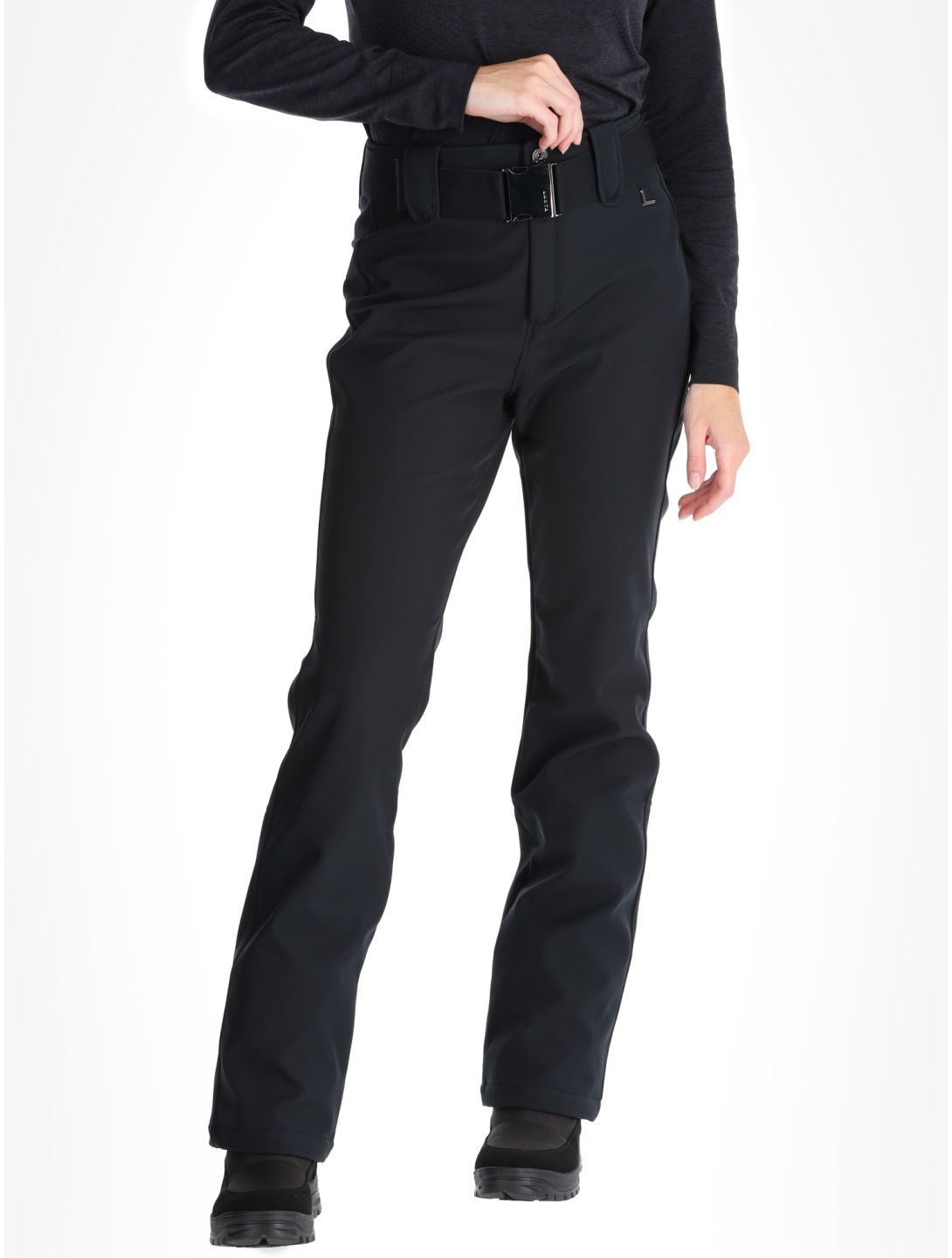 Luhta, Joensuu pantalon de ski en softshell femmes Dark Blue bleu 