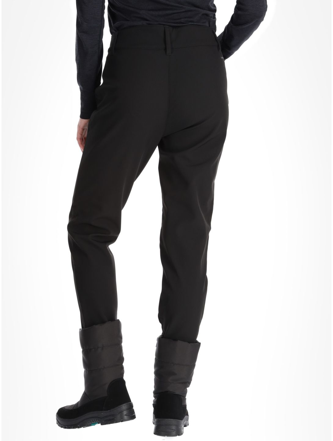 Luhta, Joentaka pantalon de ski en softshell femmes Black noir 