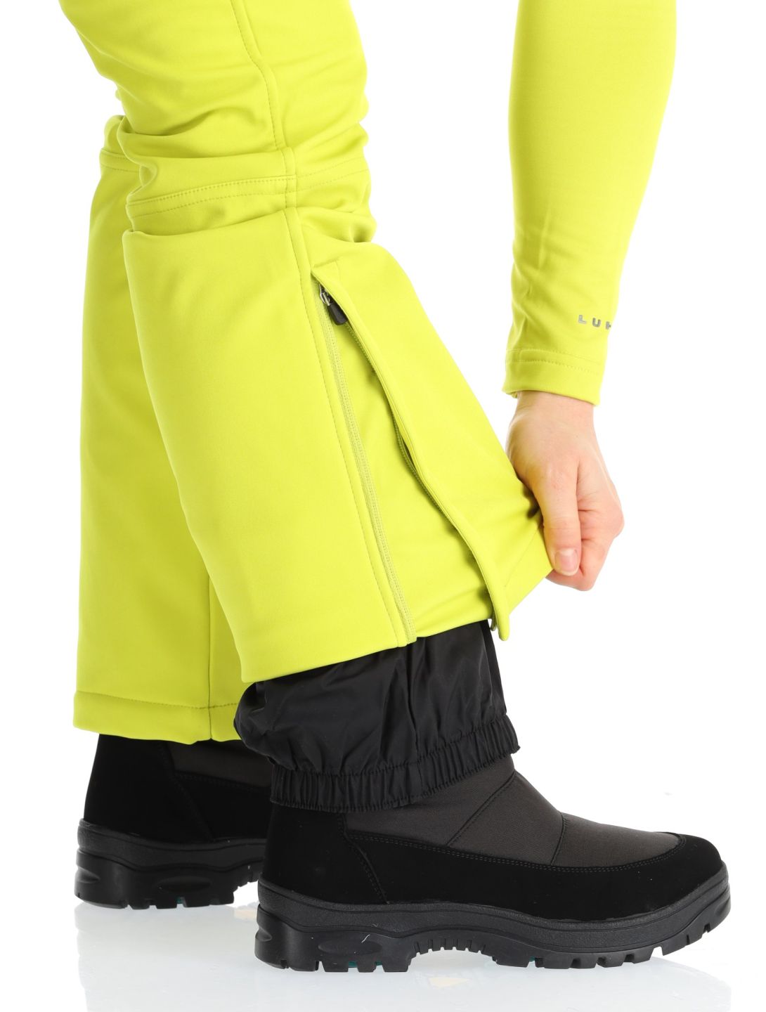 Luhta, Joentaus C pantalon de ski en softshell femmes Aloe vert 