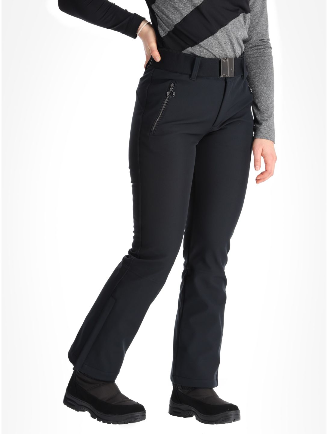 Luhta, Joentaus C pantalon de ski en softshell femmes Dark Blue bleu 