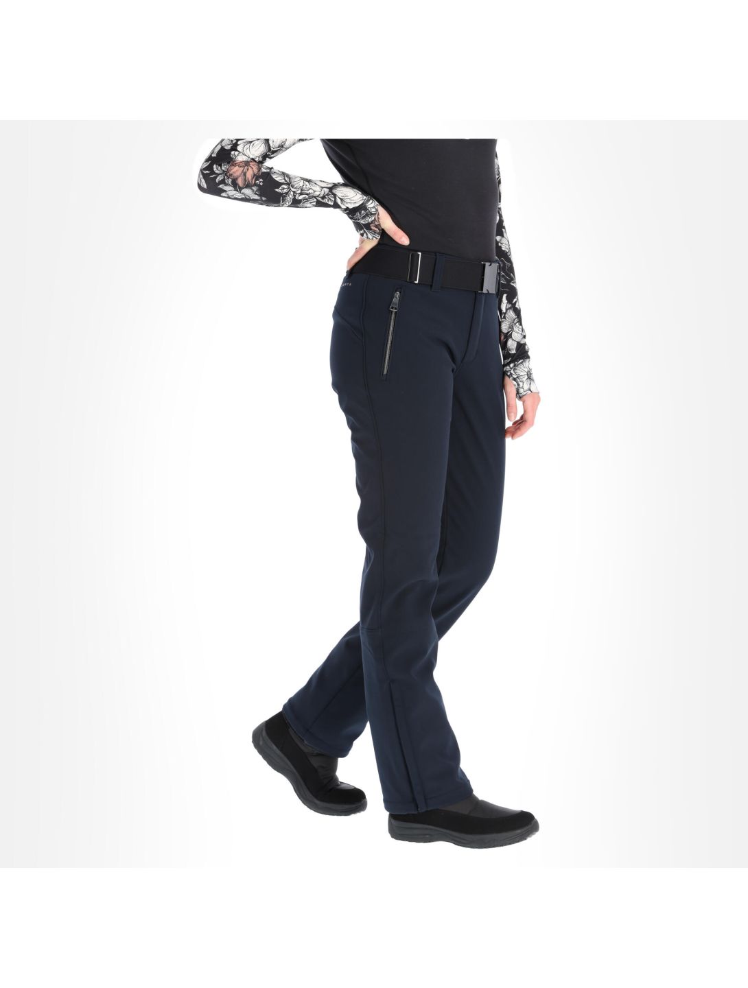 Luhta, Joentaus pantalon de ski en softshell femmes dark bleu 