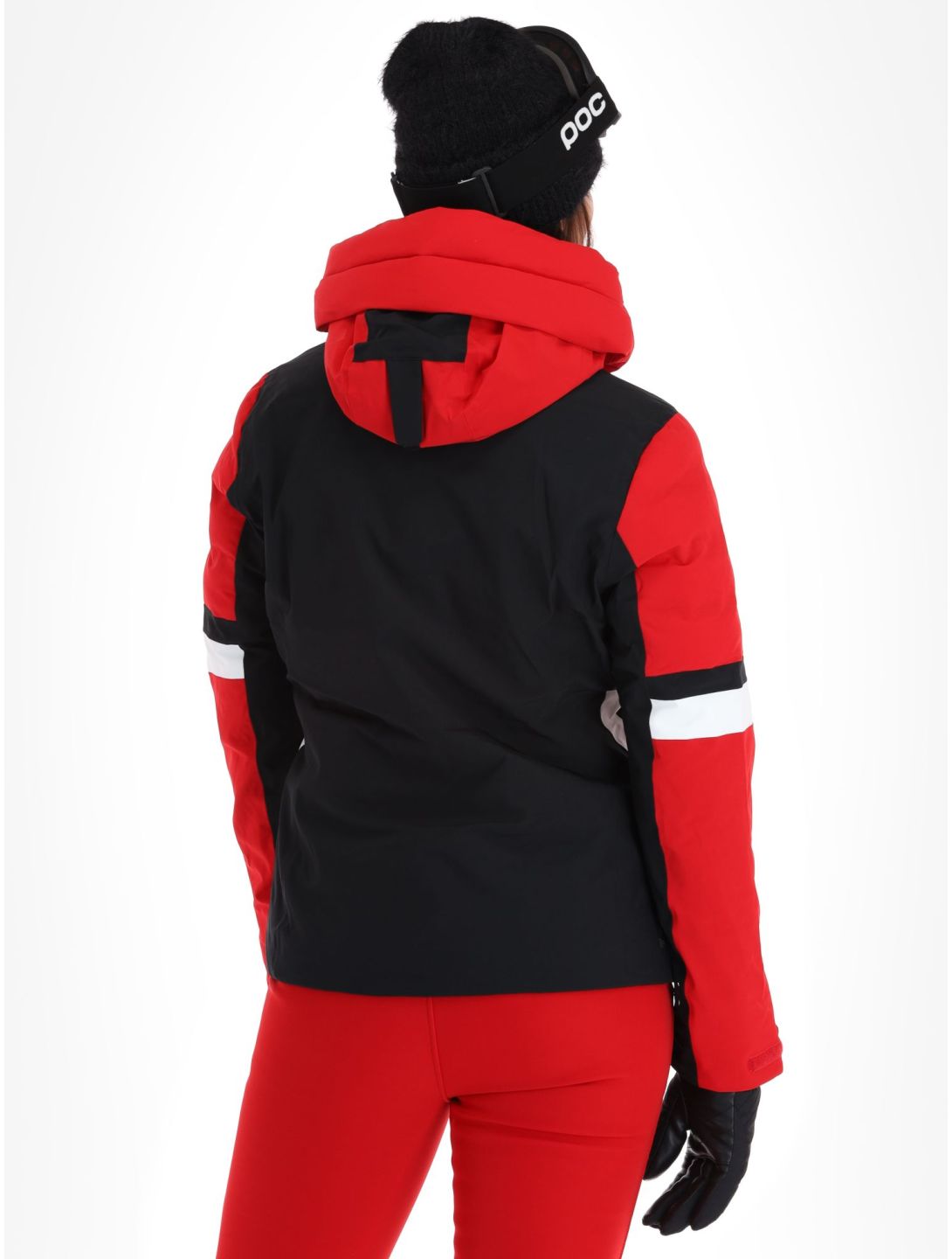 Luhta, Kaakkurivaara veste de ski femmes Cranberry noir, rouge 