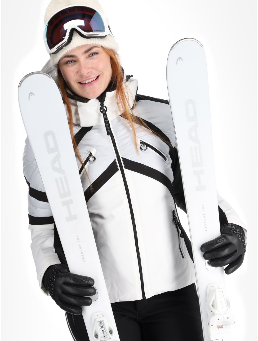 Luhta, Kaamanen veste de ski femmes Optic White blanc 