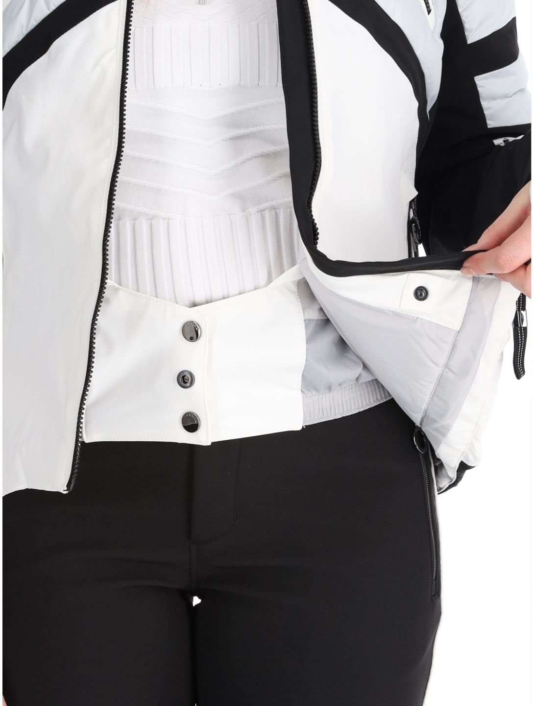 Luhta, Kaamanen veste de ski femmes Optic White blanc 