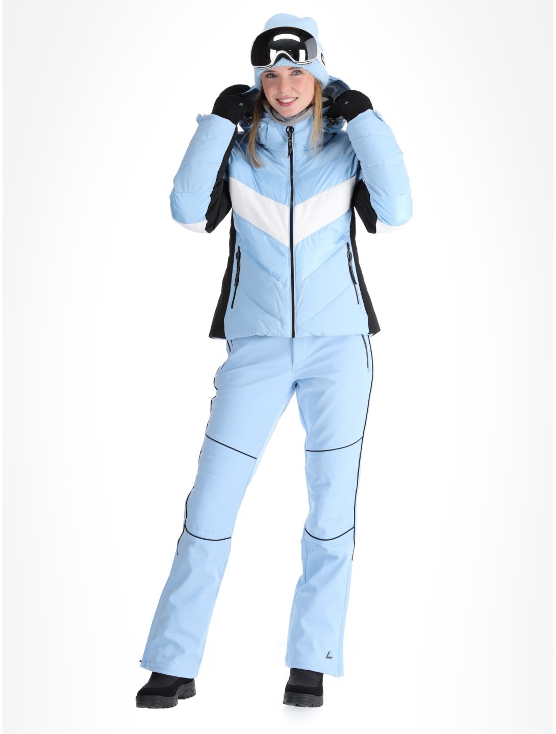 Luhta, Kaarto veste de ski femmes Light Blue bleu 