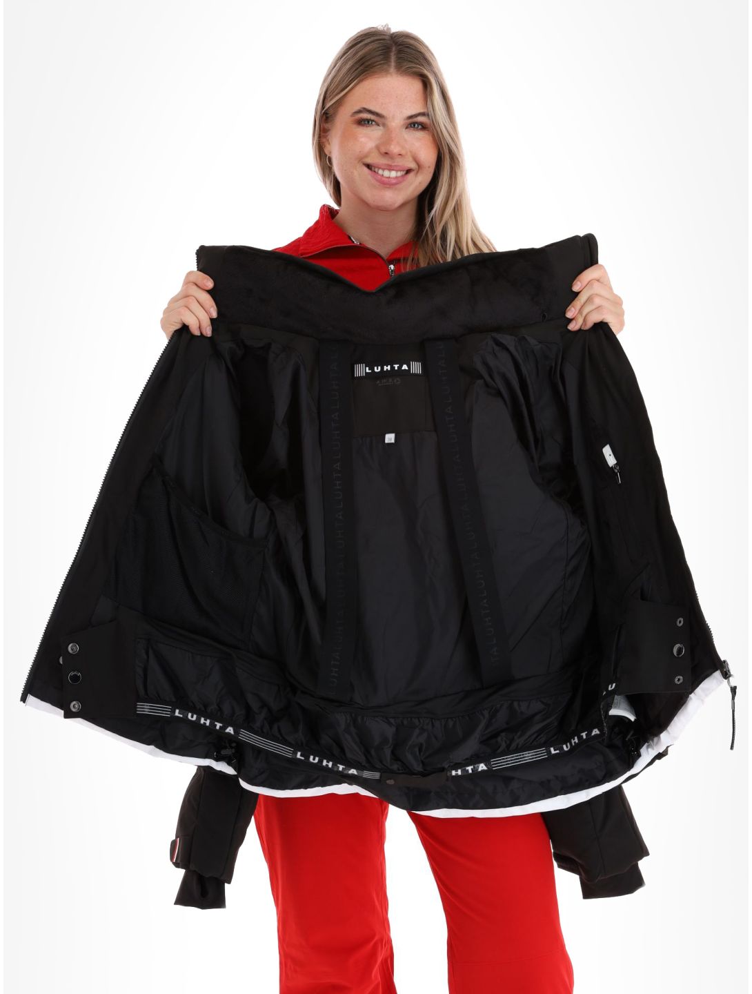 Luhta, Kaldoaivi veste de ski femmes Black noir 