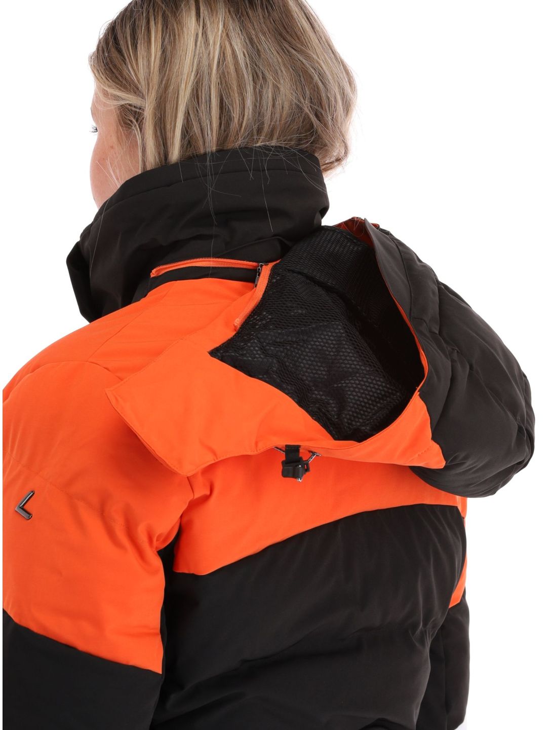 Luhta, Kaldoaivi veste de ski femmes Orange blanc, noir, orange 