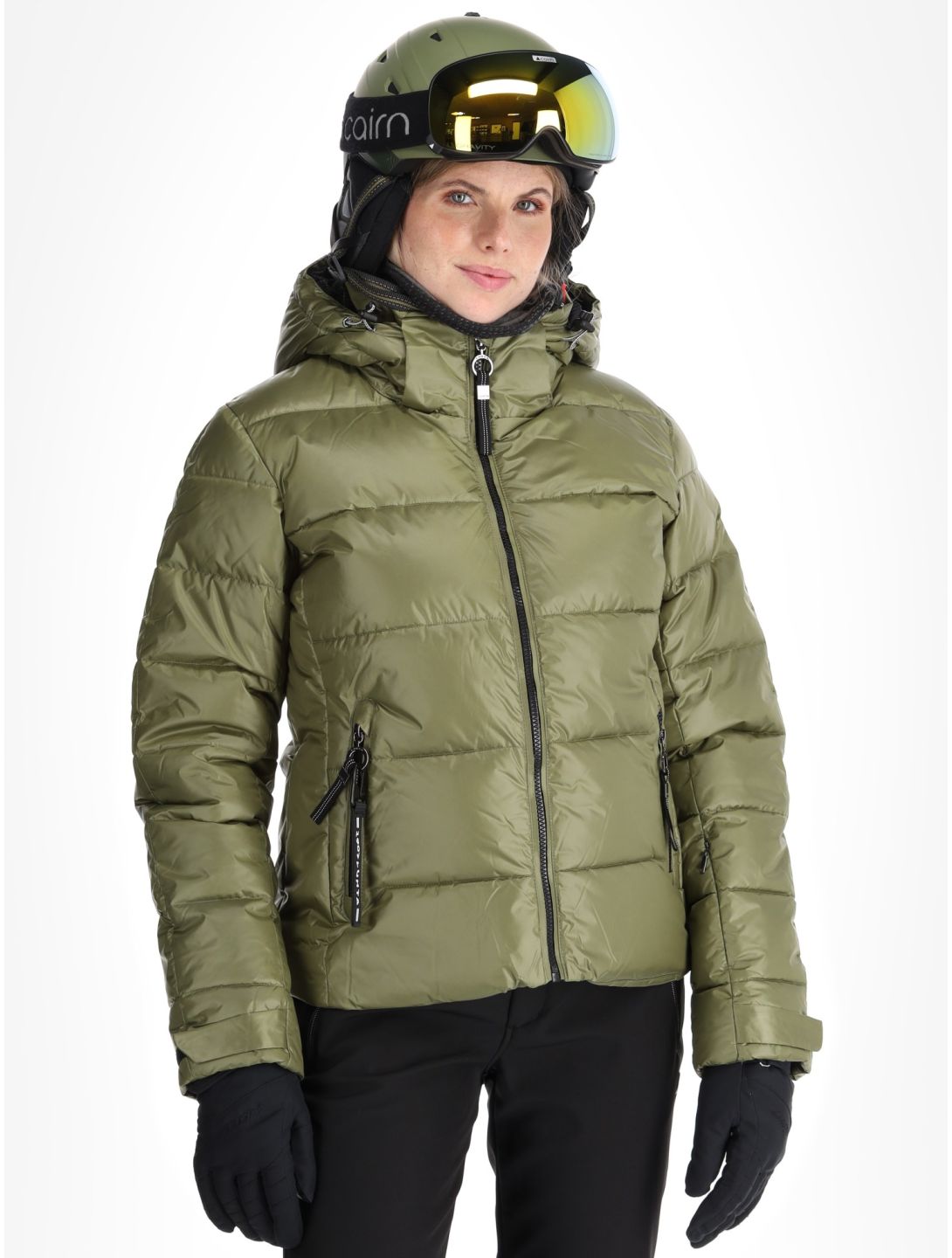 Luhta, Kallunki veste de ski femmes Olive vert 