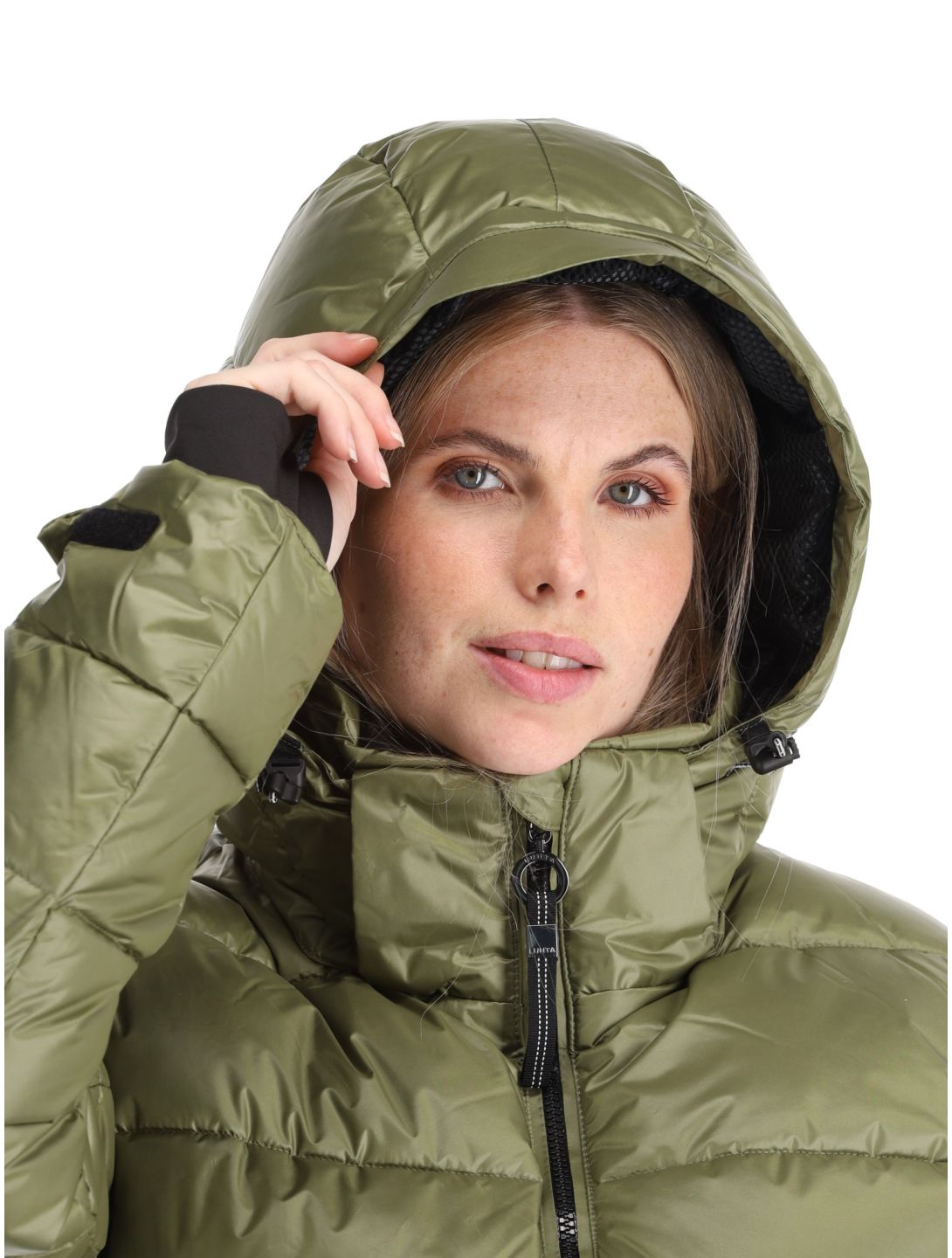 Luhta, Kallunki veste de ski femmes Olive vert 