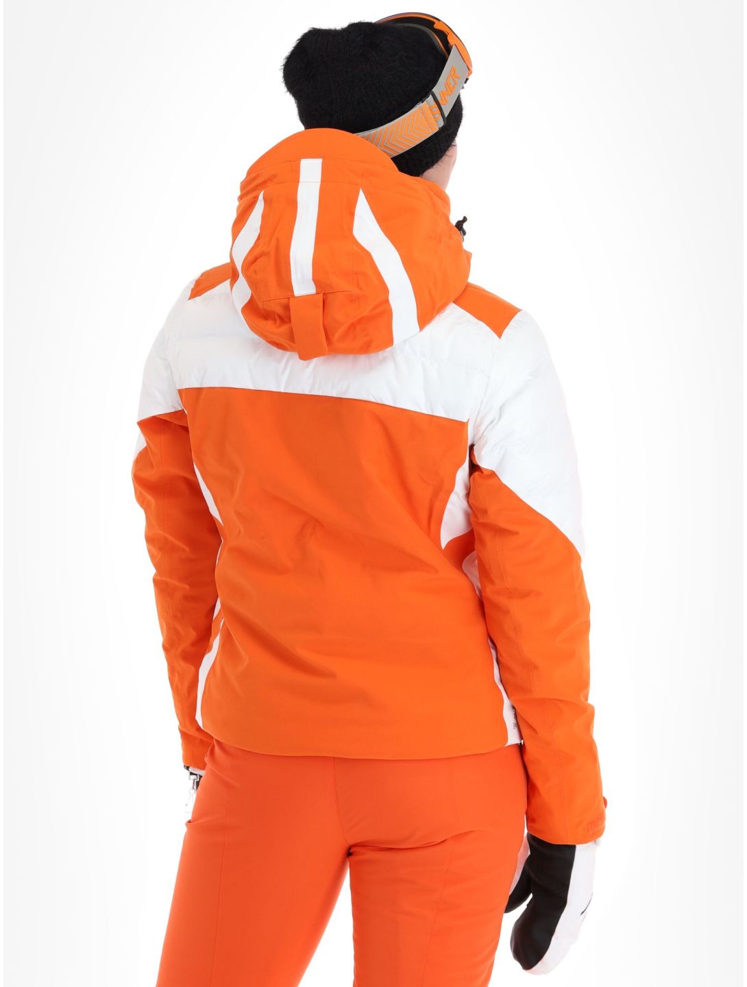 Luhta, Kanervala veste de ski femmes Orange blanc, orange 