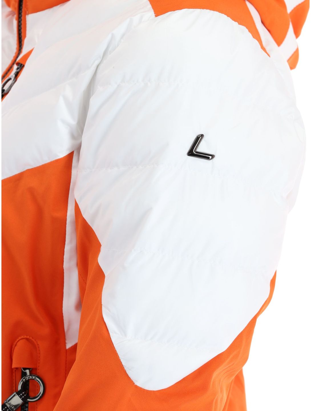 Luhta, Kanervala veste de ski femmes Orange blanc, orange 