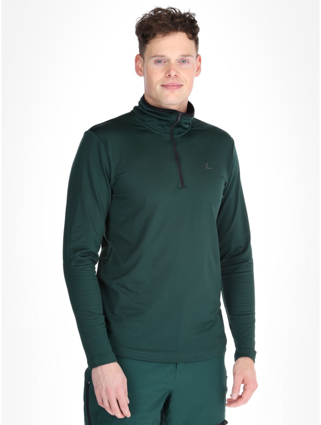 Luhta, Kankola pull de ski hommes Dark Green vert 