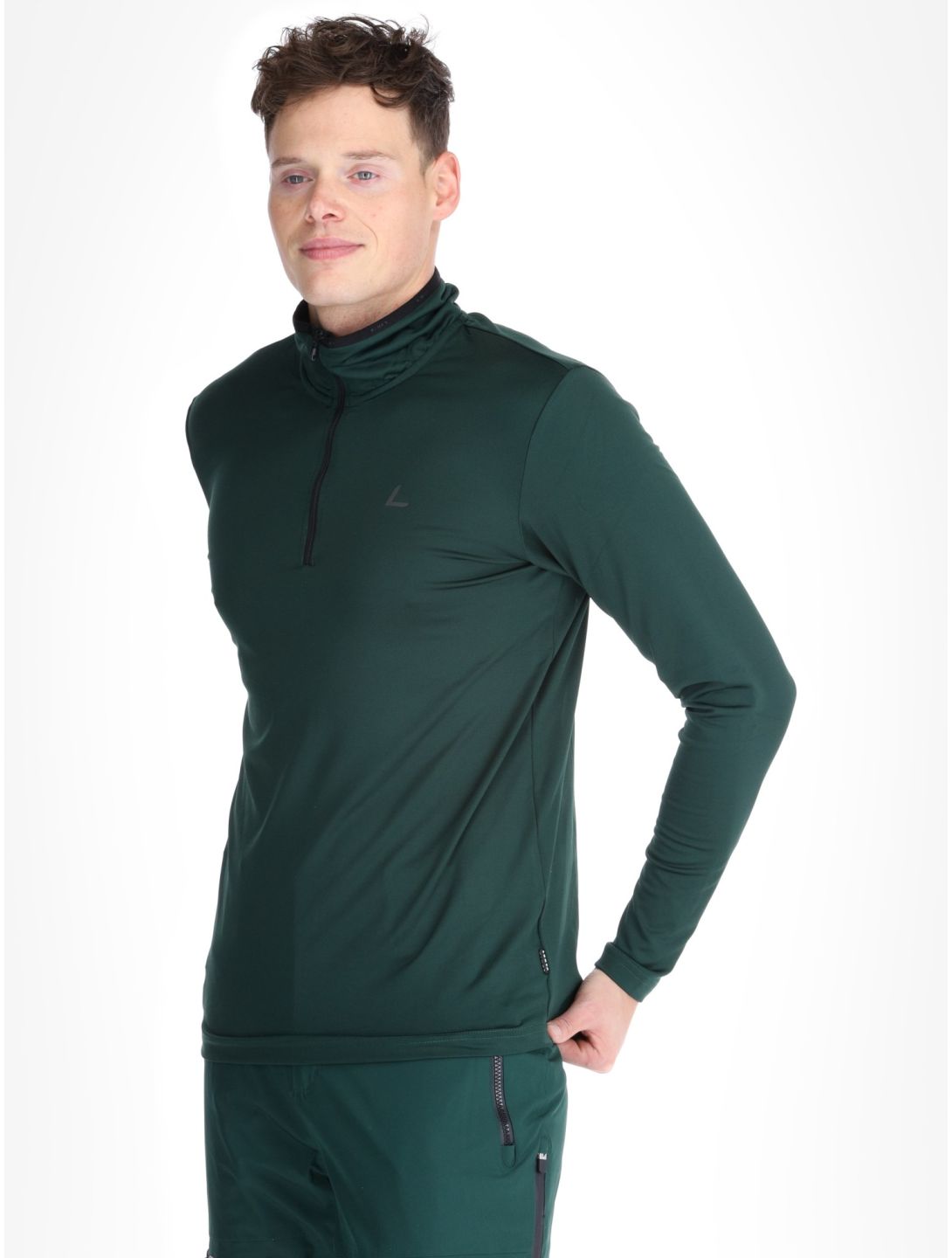 Luhta, Kankola pull de ski hommes Dark Green vert 