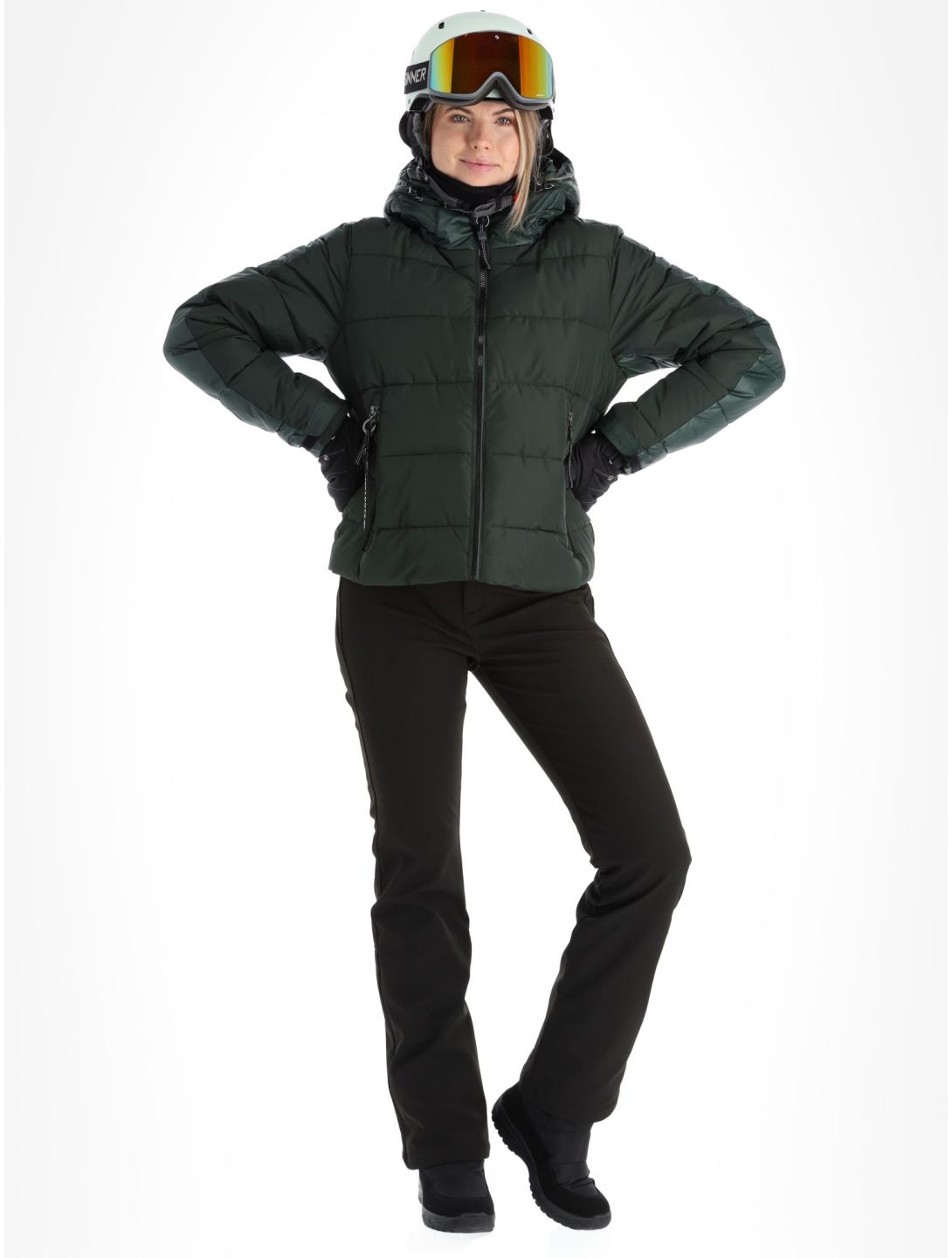 Luhta, Karhutunturi veste de ski femmes Dark Green vert 