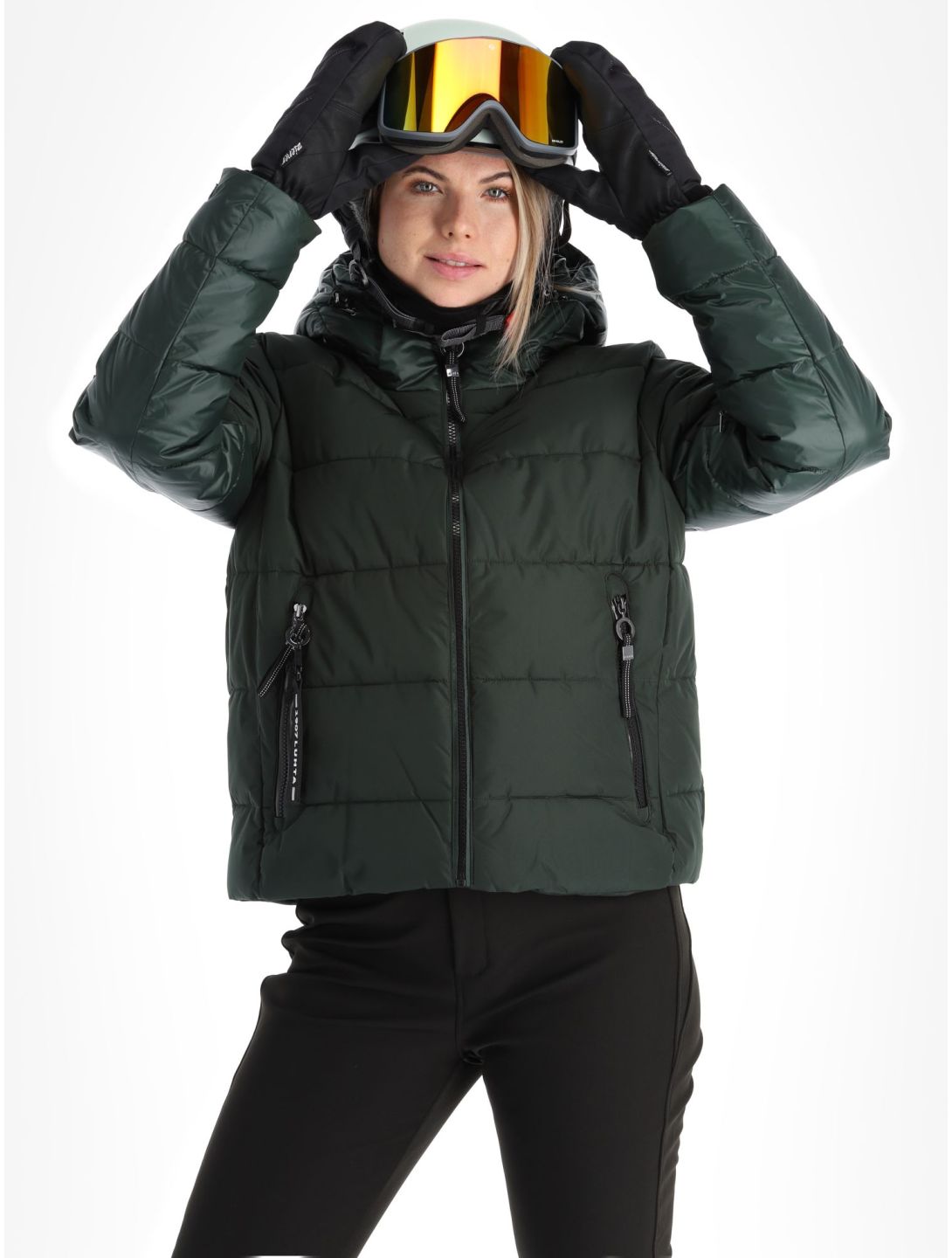 Luhta, Karhutunturi veste de ski femmes Dark Green vert 