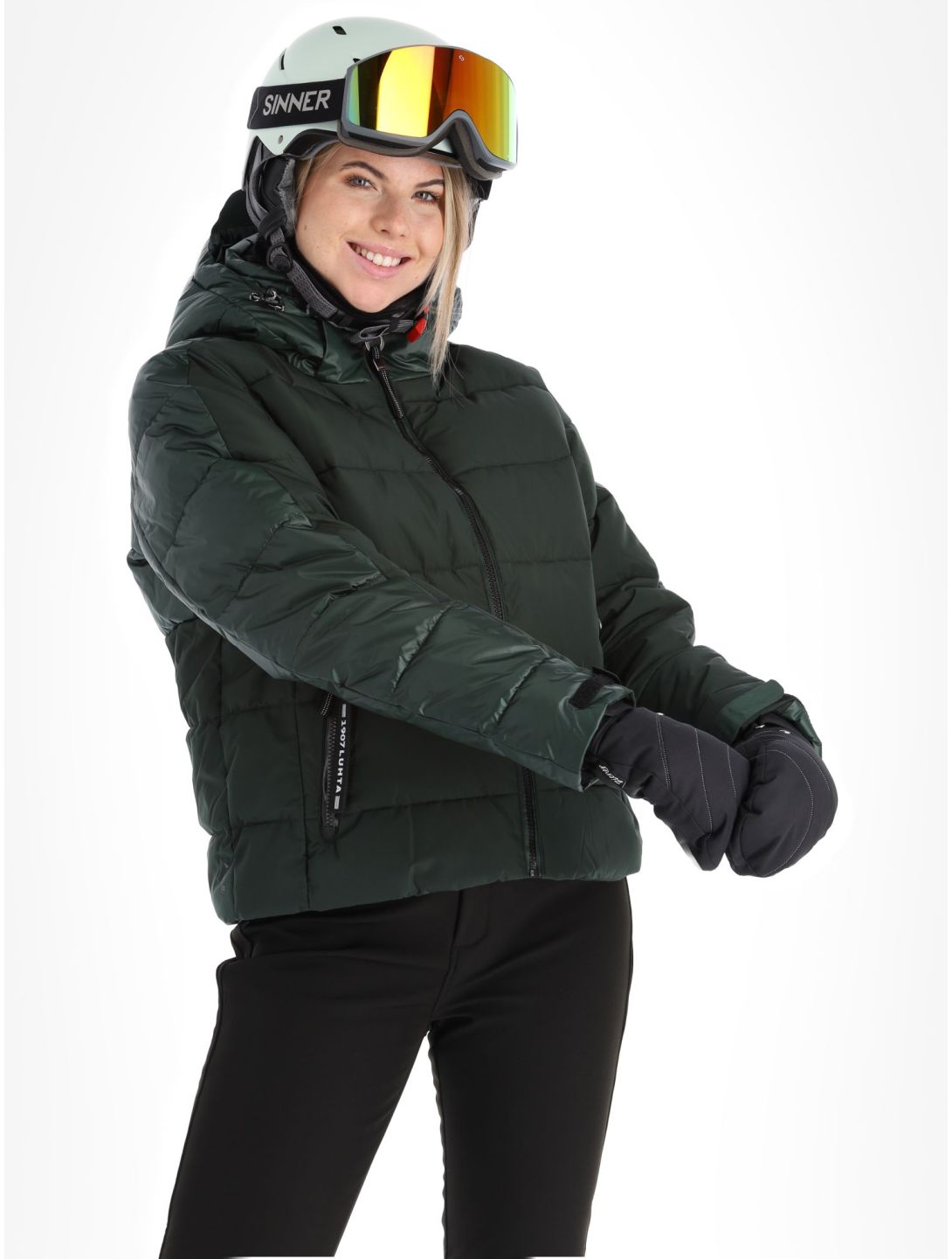 Luhta, Karhutunturi veste de ski femmes Dark Green vert 