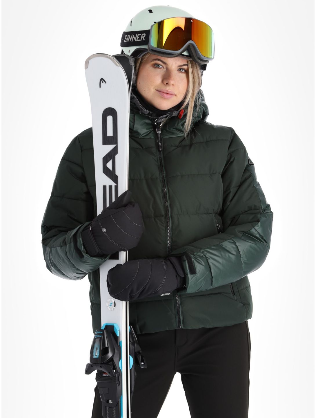 Luhta, Karhutunturi veste de ski femmes Dark Green vert 