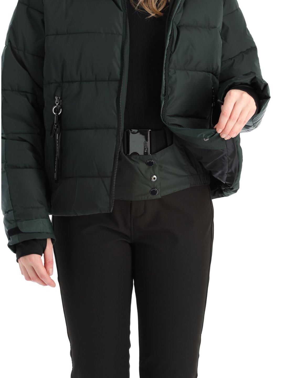 Luhta, Karhutunturi veste de ski femmes Dark Green vert 