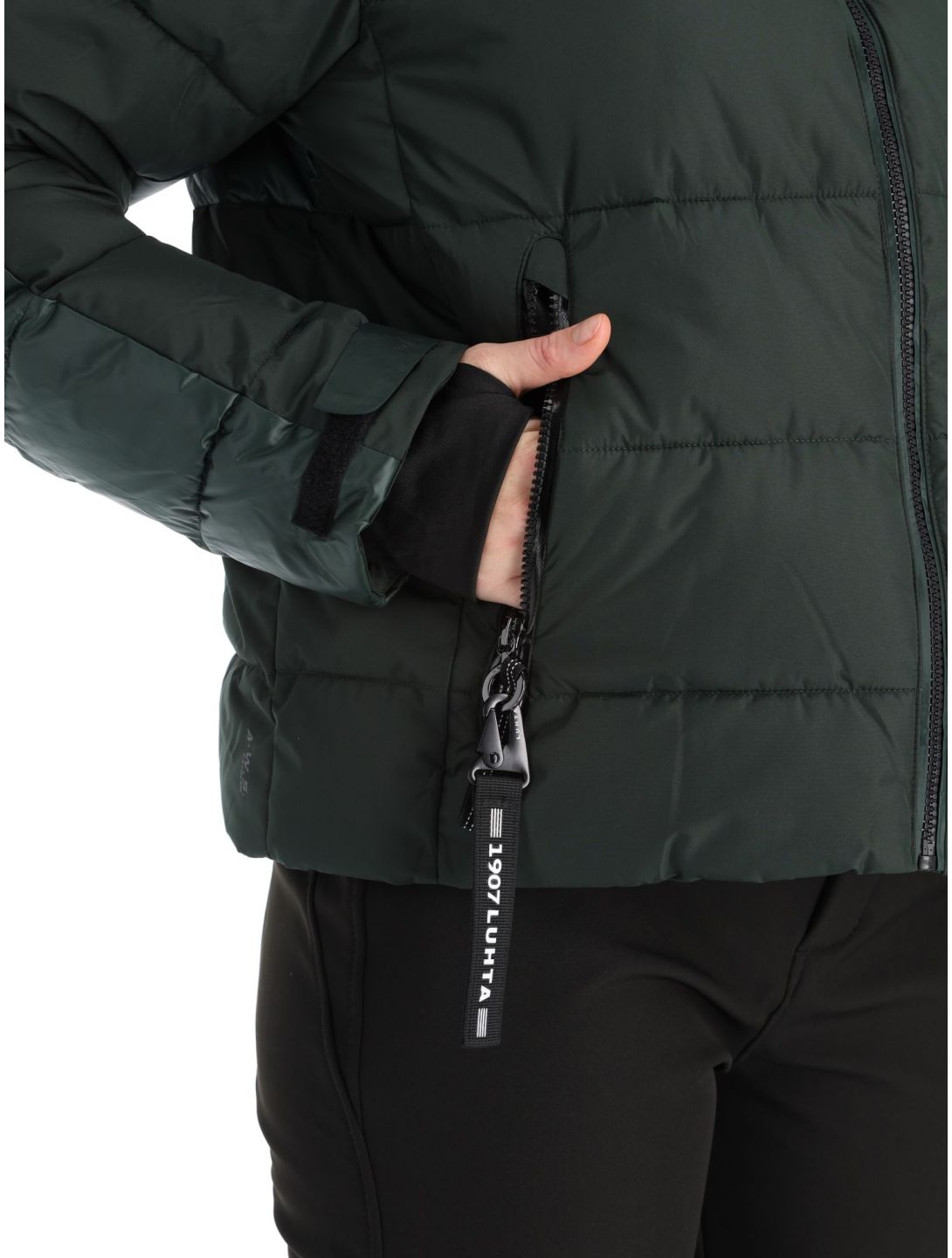 Luhta, Karhutunturi veste de ski femmes Dark Green vert 