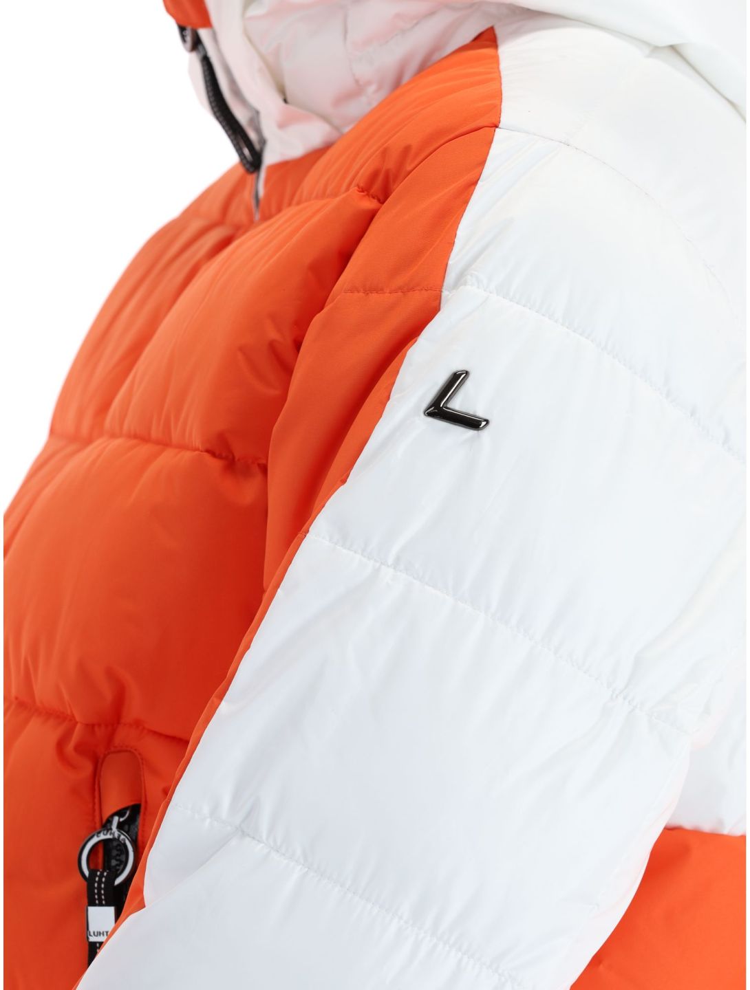 Luhta, Karhutunturi veste de ski femmes Orange blanc, orange 