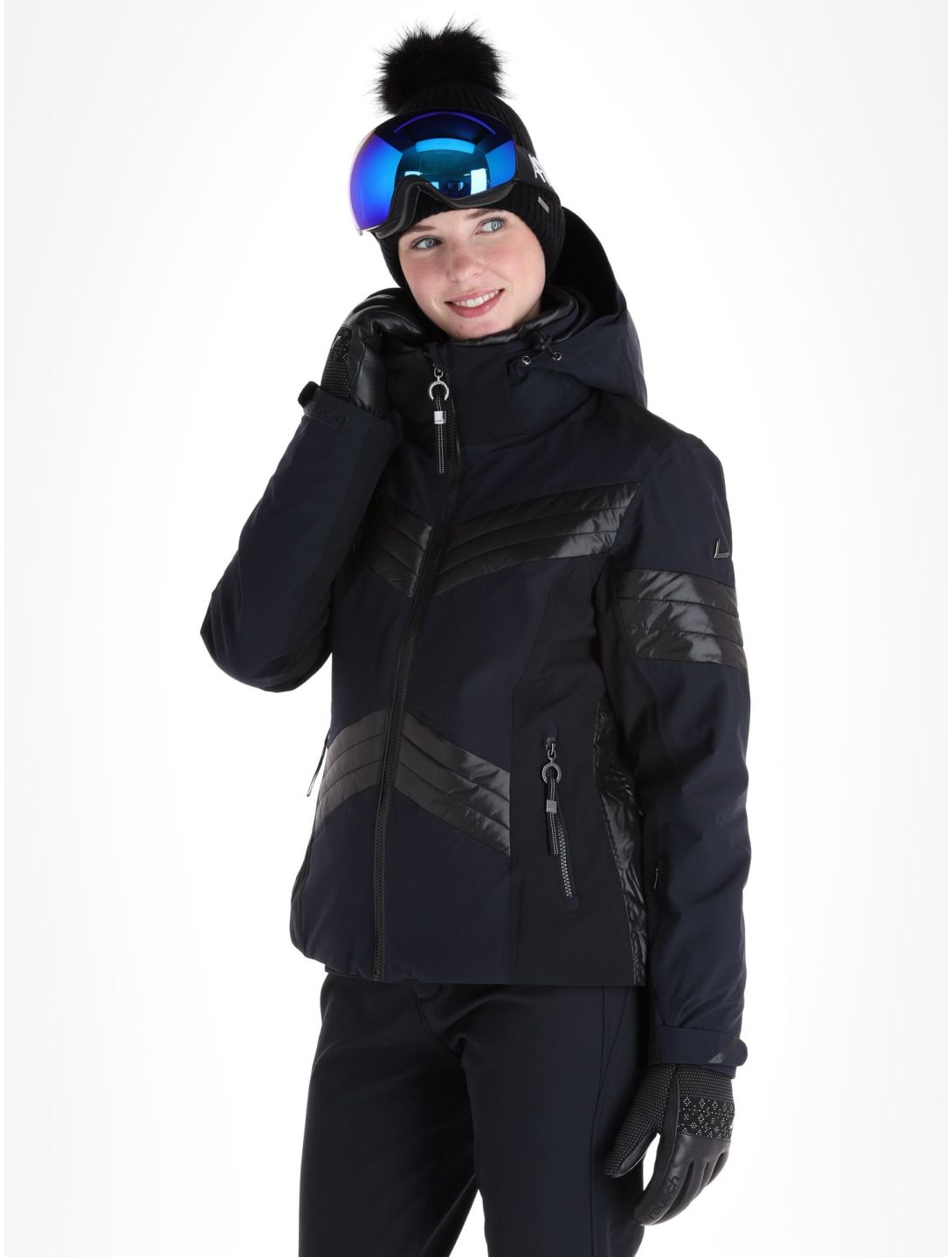 Luhta, Karravaara veste de ski femmes Dark Blue bleu, noir 