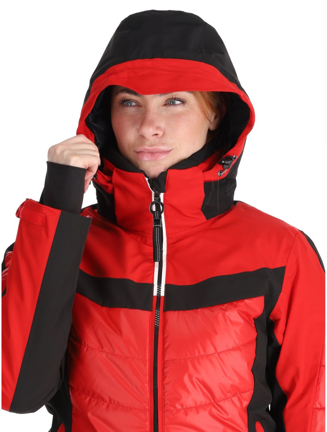 Luhta, Kitinen veste de ski femmes Cranberry rouge 