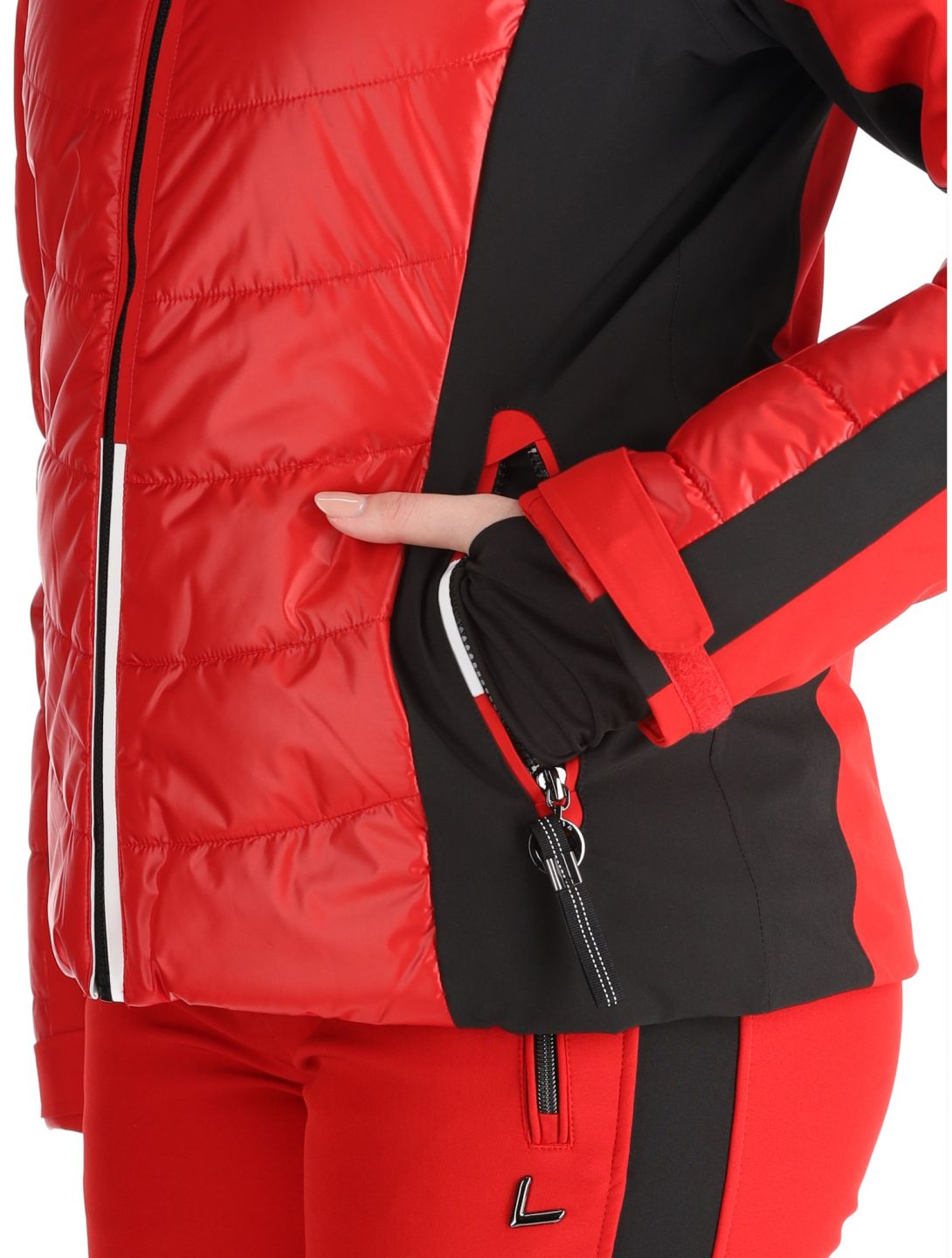 Luhta, Kitinen veste de ski femmes Cranberry rouge 