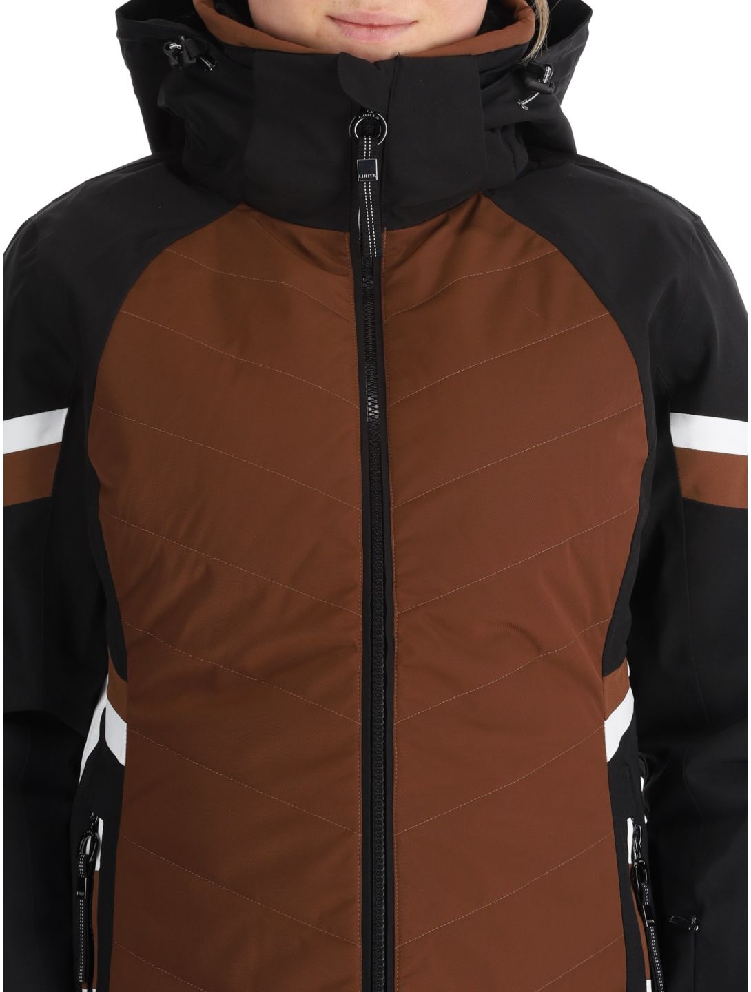 Luhta, Koutela veste de ski femmes Chocolat brun 