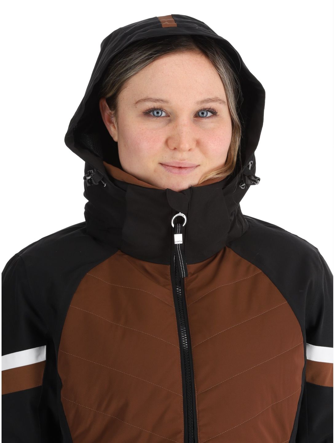 Luhta, Koutela veste de ski femmes Chocolat brun 