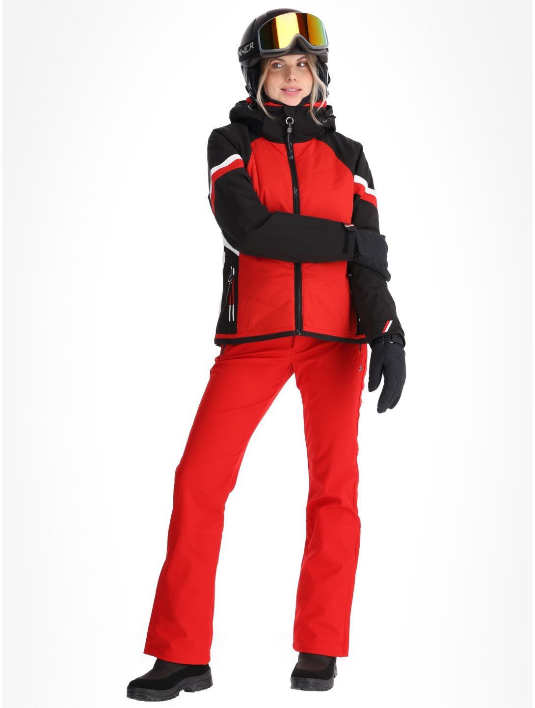 Luhta, Koutela veste de ski femmes Cranberry rouge 