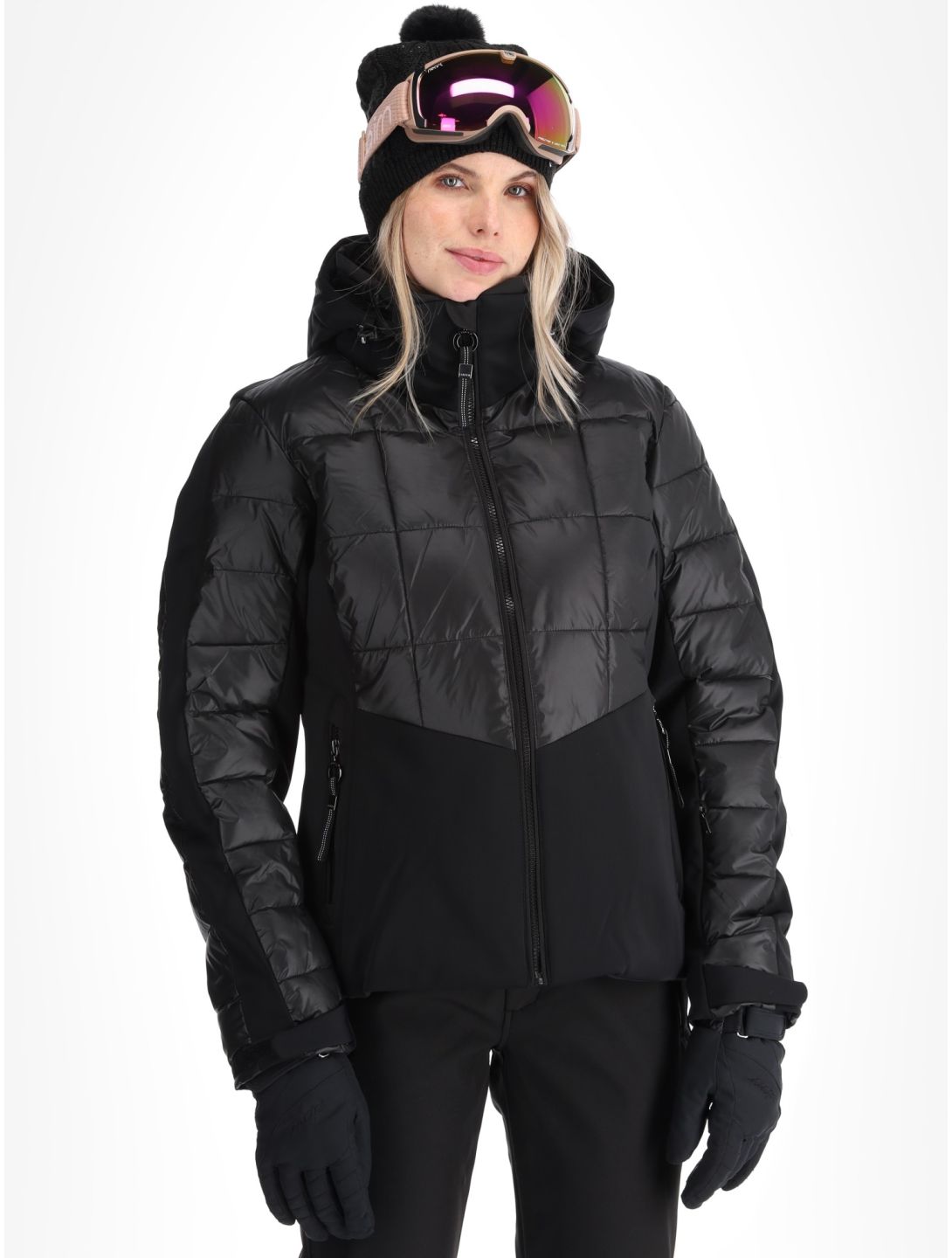 Luhta, Kuivasalmi veste de ski femmes Black noir 