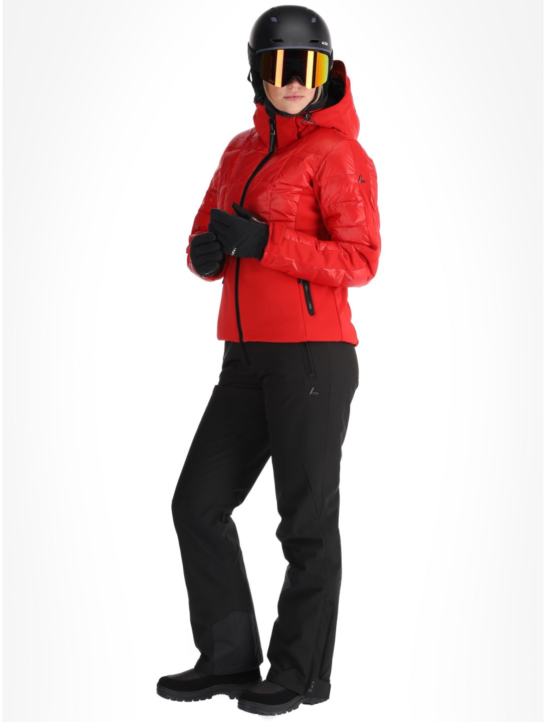 Luhta, Kuivasalmi veste de ski femmes Cranberry rouge 