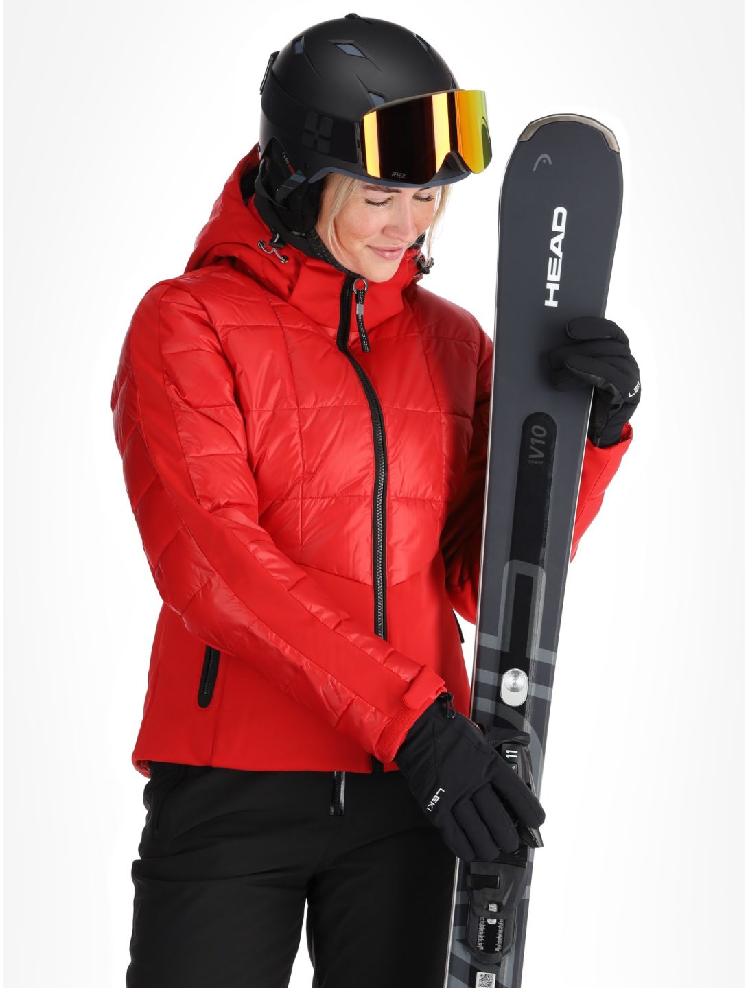 Luhta, Kuivasalmi veste de ski femmes Cranberry rouge 