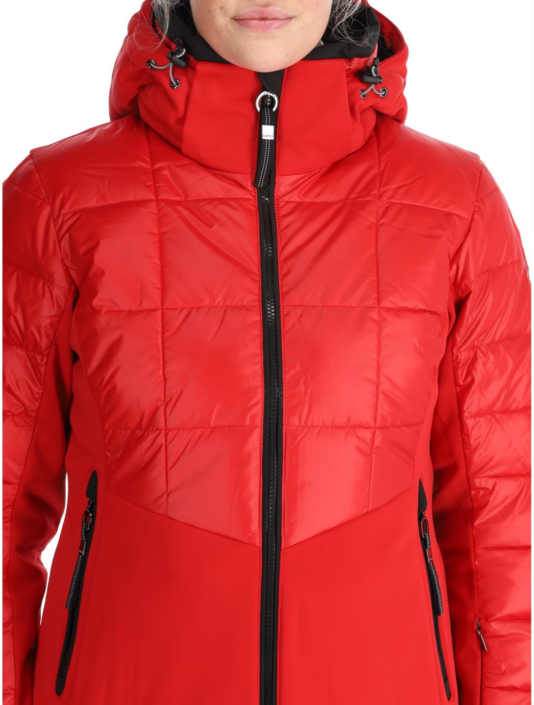 Luhta, Kuivasalmi veste de ski femmes Cranberry rouge 