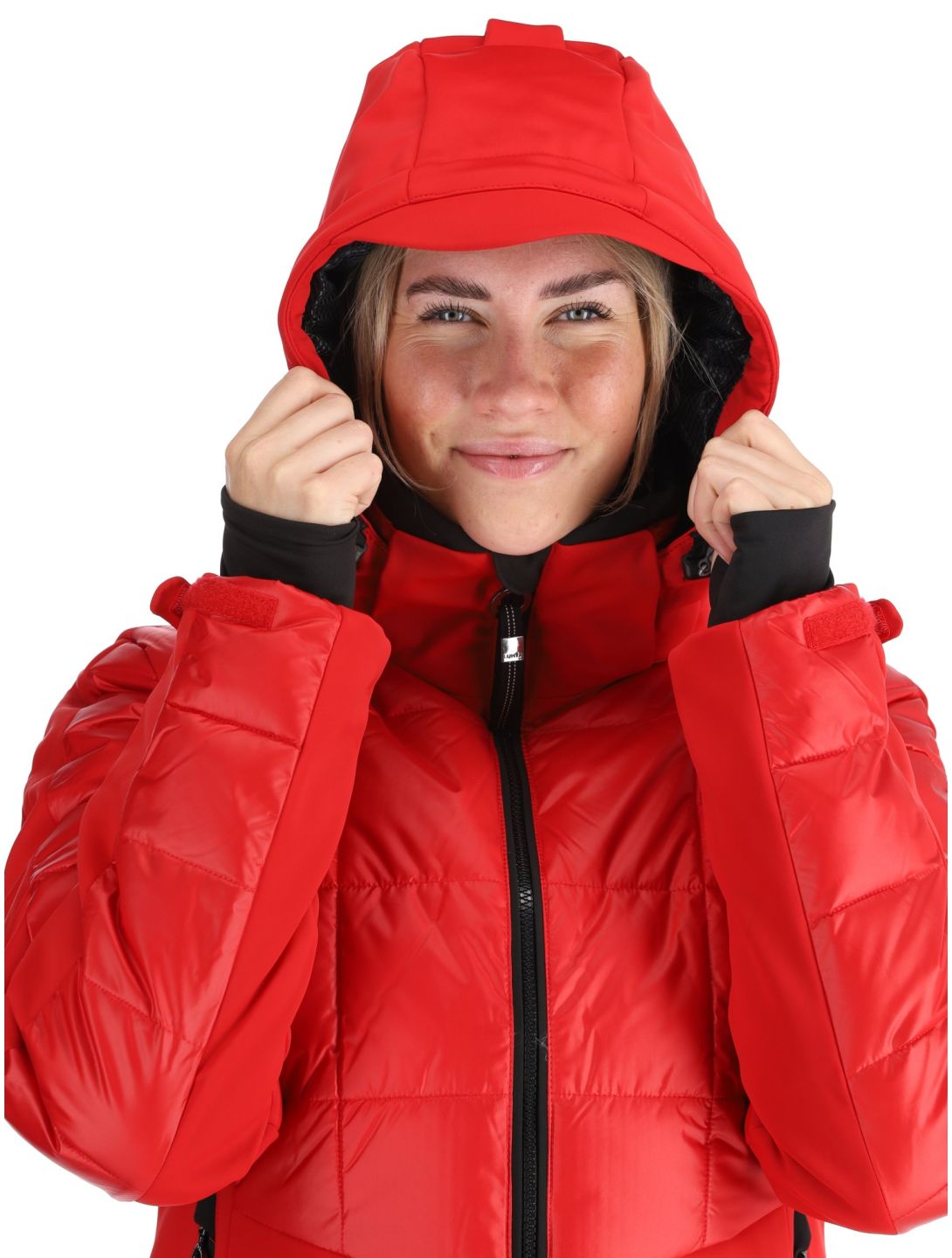 Luhta, Kuivasalmi veste de ski femmes Cranberry rouge 