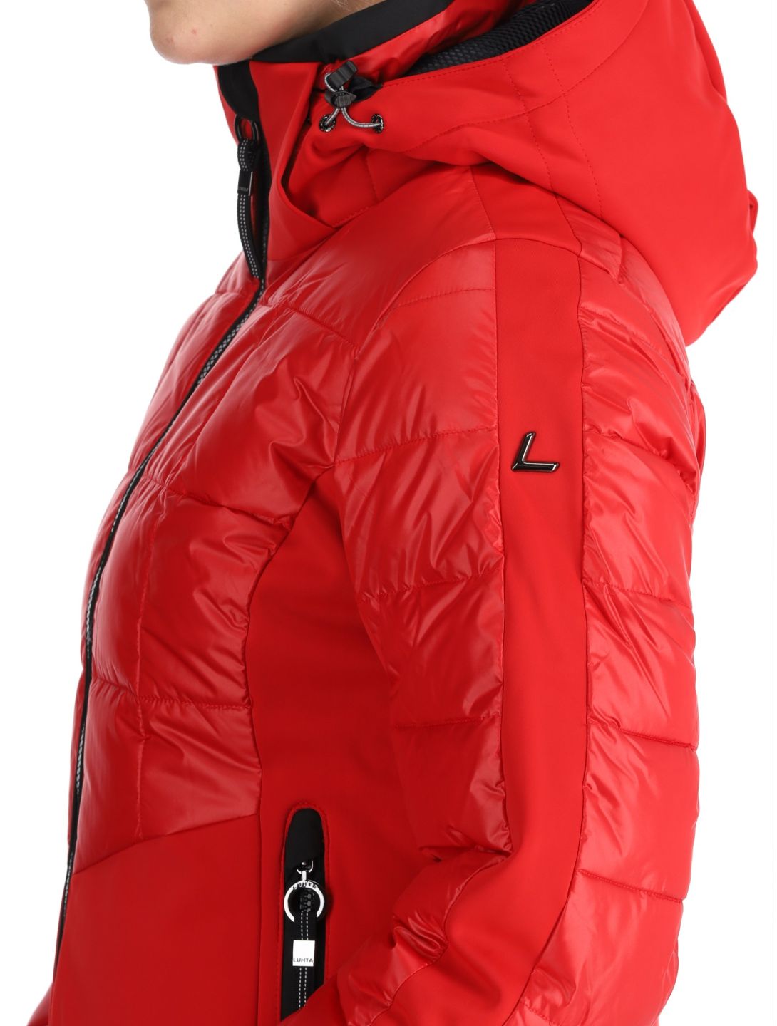 Luhta, Kuivasalmi veste de ski femmes Cranberry rouge 